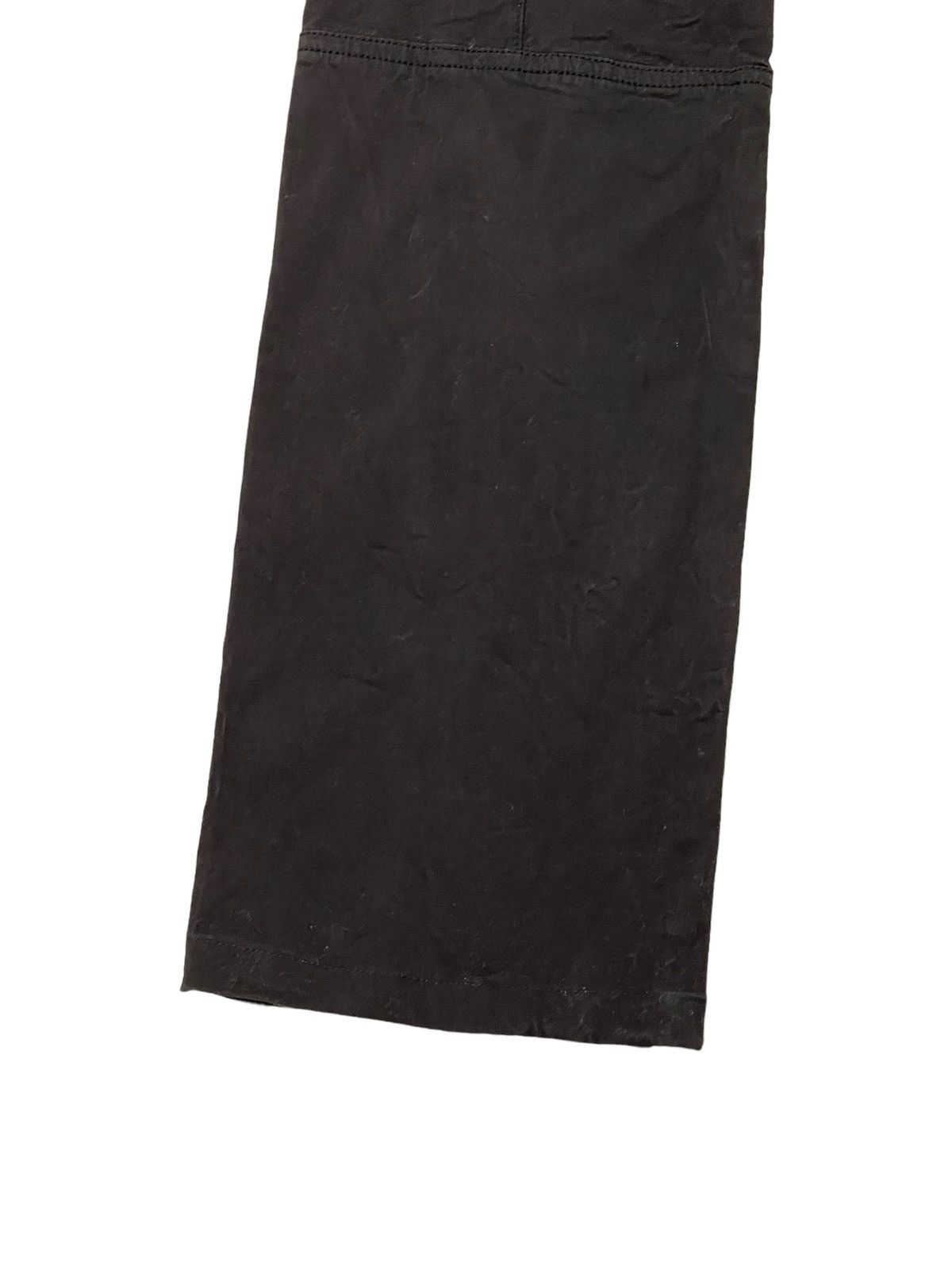 Japanese Brand Bush Pant Kenji Ito Moleskin Low Rise Straight 6🟦9 Size US 33 - 11 Thumbnail