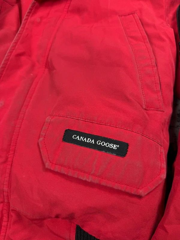 Canada Goose Vintage Canada Goose Chillwack Down Jacket Red M Logo Size M / US 6-8 / IT 42-44 - 3 Thumbnail