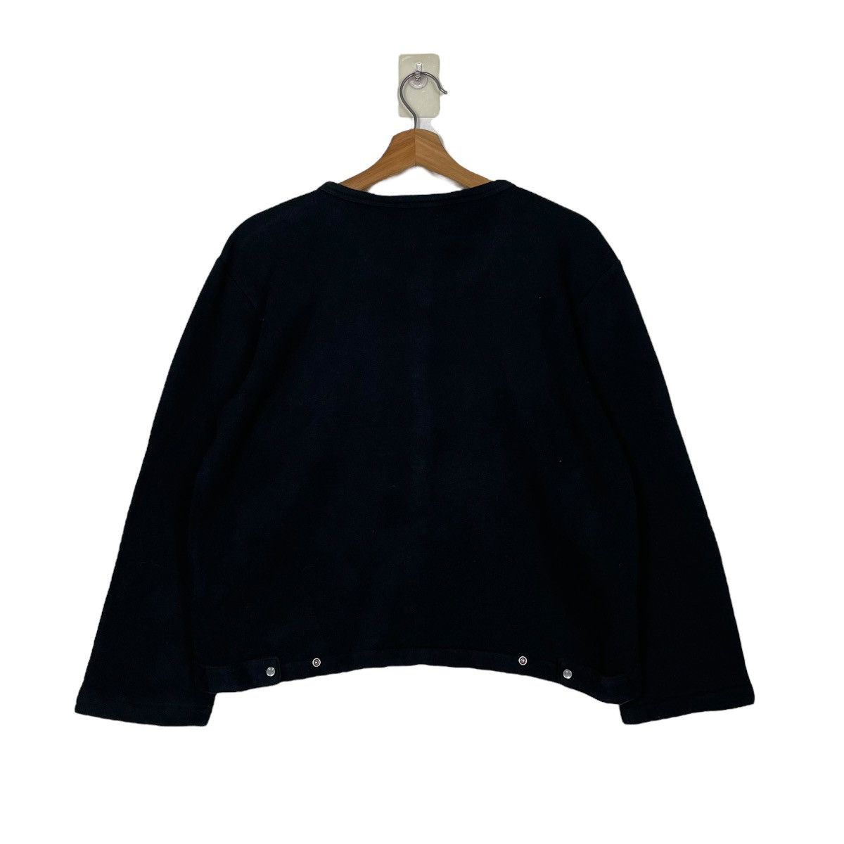 agnes b. Agnes B Snap Button Crop Top Cardigan Size S / US 4 / IT 40 - 7 Thumbnail