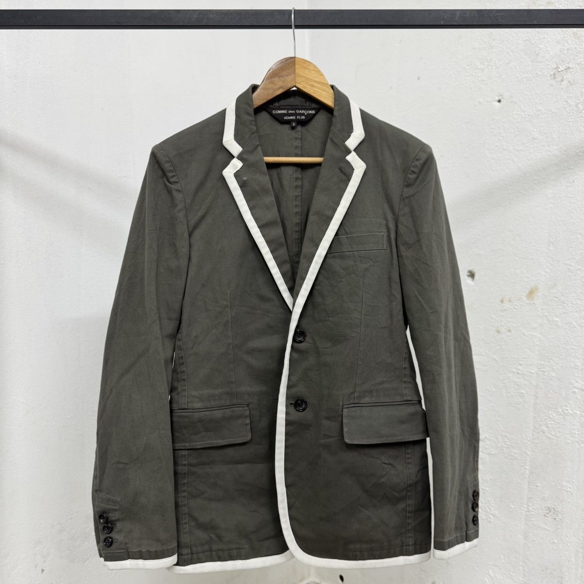 Comme des Garcons Homme Plus Comme Des Garcons Homme Plus Double layer blazer Size US S / EU 44-46 / 1 - 1 Thumbnail