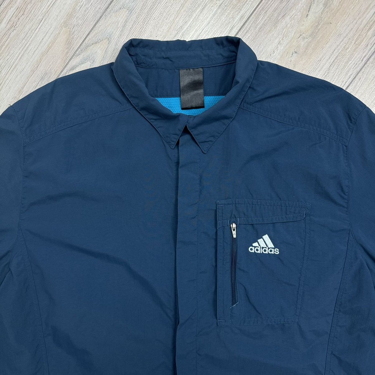 Adidas Vintage Adidas Y2K 00s Short Sleeve Utility Multi Pocket Tee Size US XL / EU 56 / 4 - 5 Thumbnail
