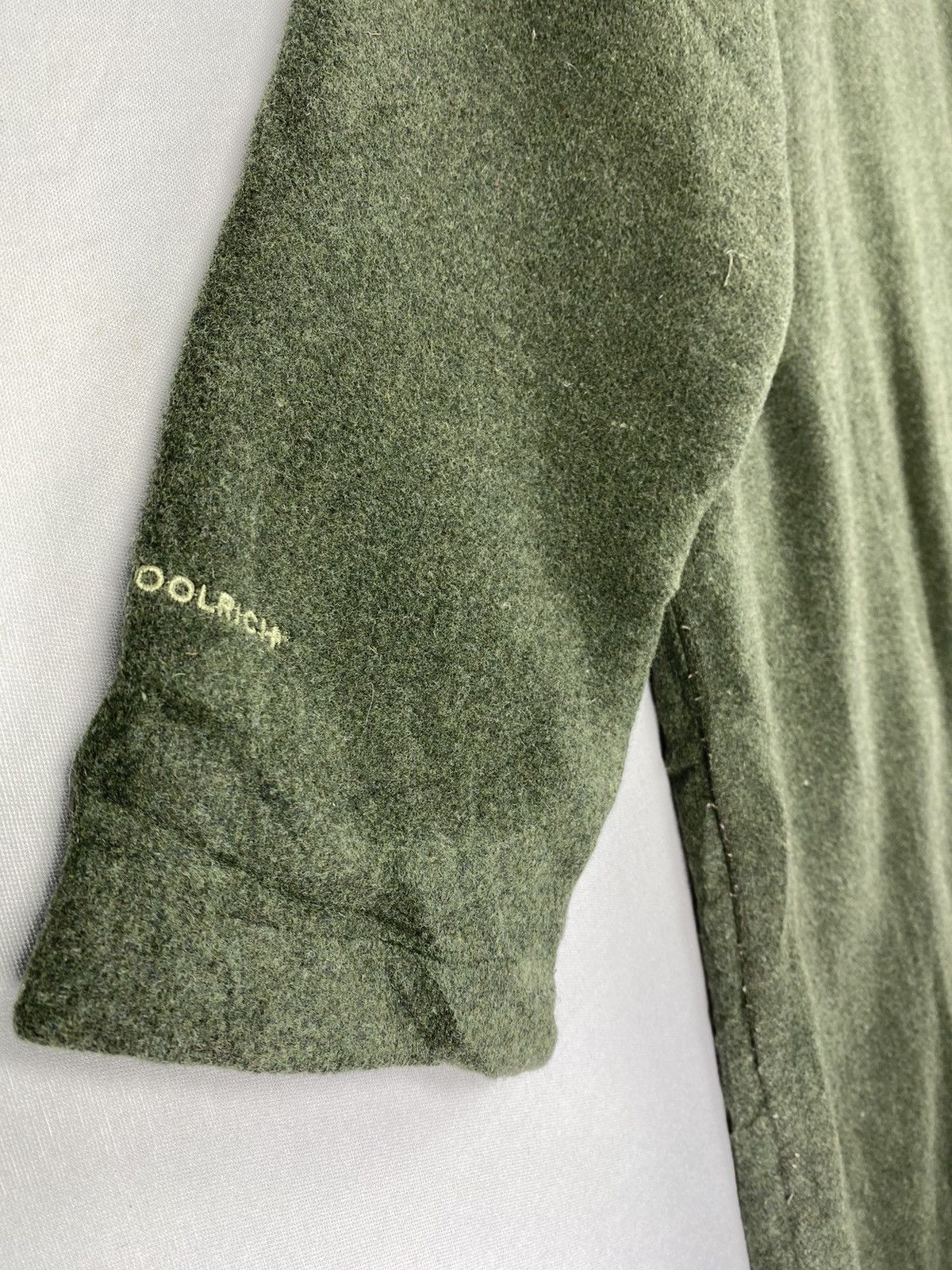 Designer Vintage 90s Woolrich Zipper Wool Jacket Size XL / US 12-14 / IT 48-50 - 6 Thumbnail