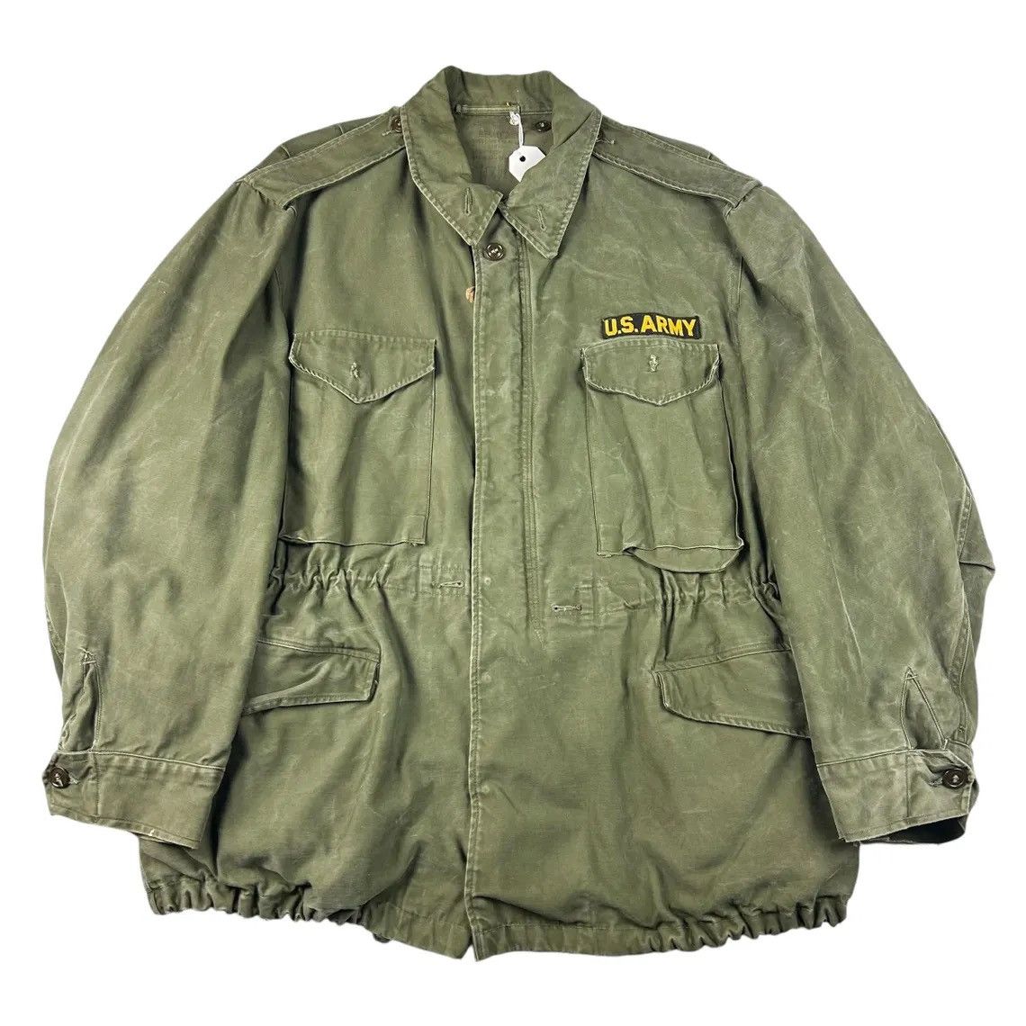Vintage 1950s US Military M-51 Field Jacket Size Regular Large Size US L / EU 52-54 / 3 - 1 Thumbnail