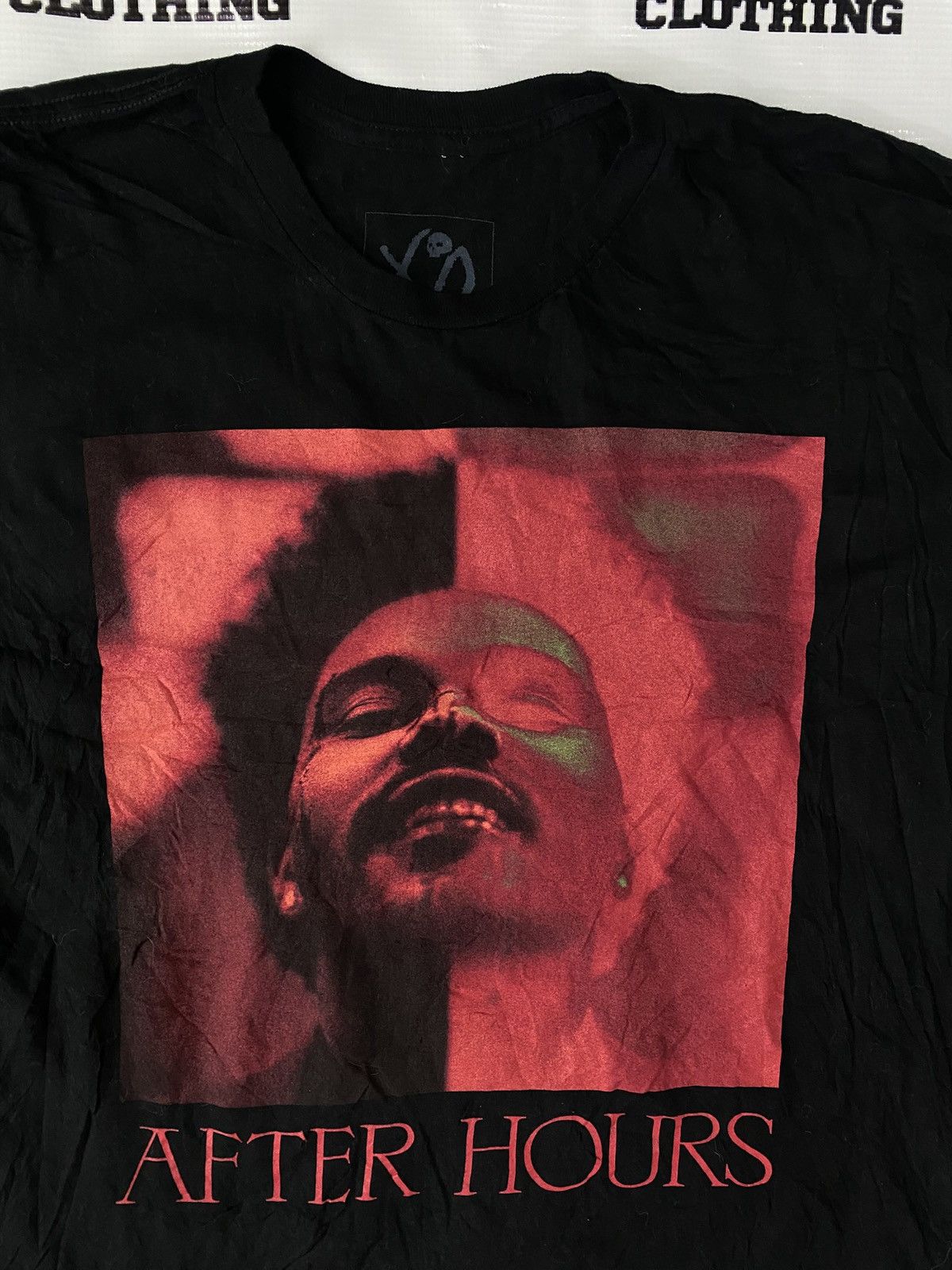 The Weeknd THE WEEKND RARE AFTER HOURS DELUXE TEE. Size US XL / EU 56 / 4 - 9 Thumbnail