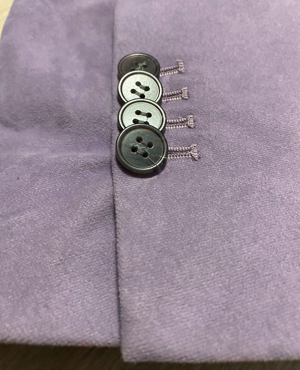 Acne Studios Women’s Oversized Single-breasted Cotton Blazer Light Purple Size ONE SIZE - 25 Thumbnail