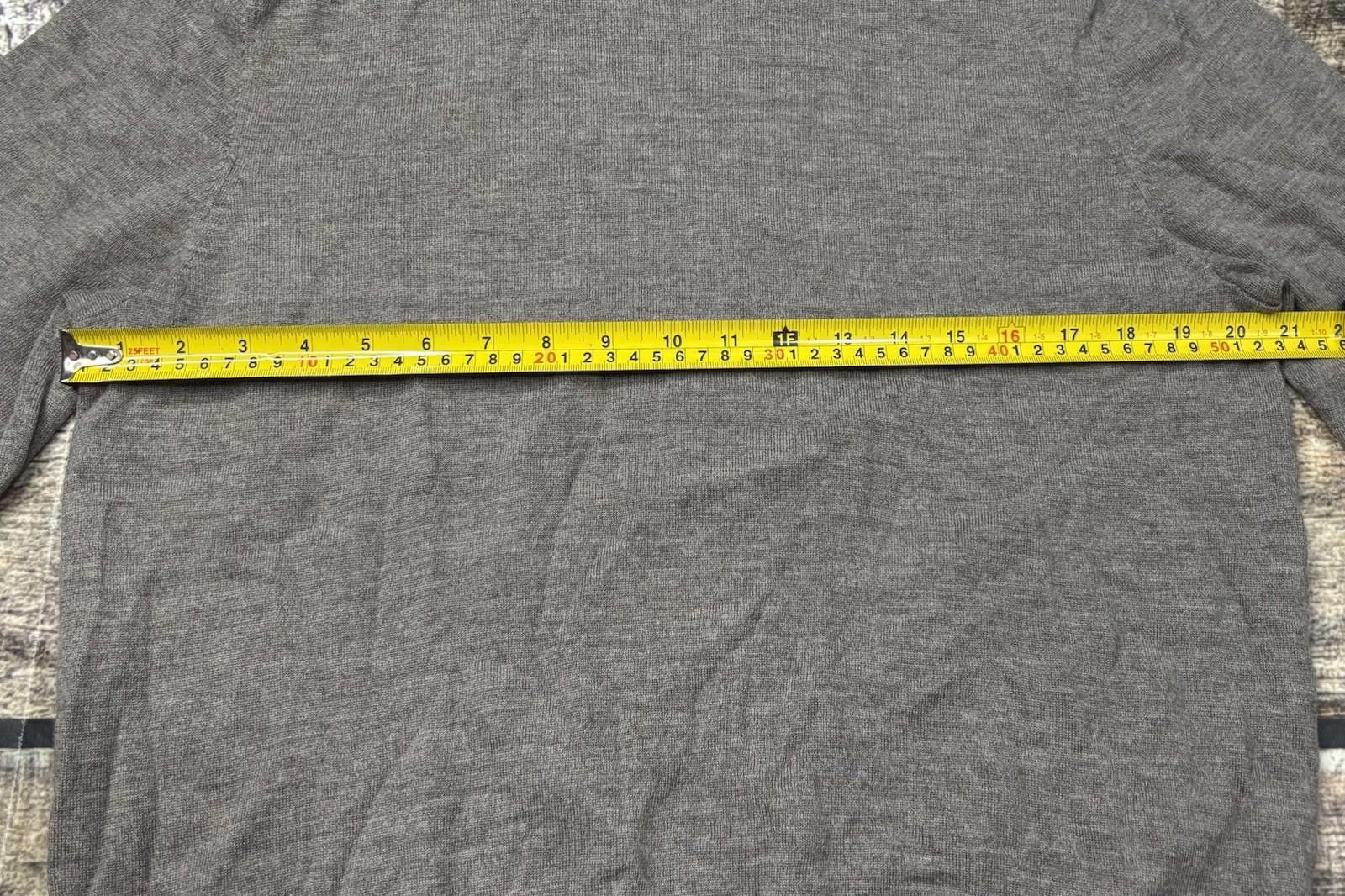 Bloomingdale's The Mens Store Bloomingdales Sweater Mens Medium Merino Wool Size US M / EU 48-50 / 2 - 9 Thumbnail