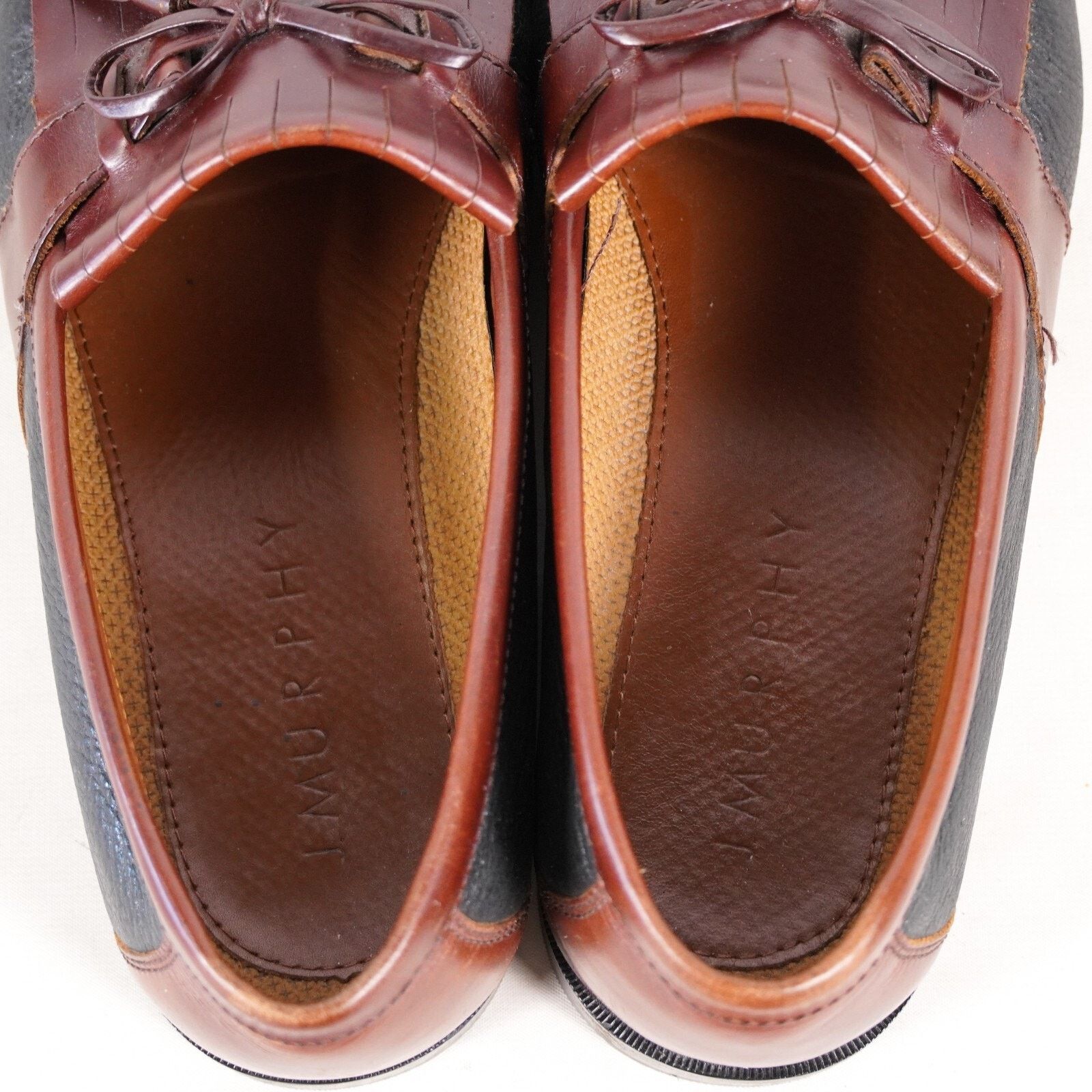 Johnston & Murphy Murphy Leather Casual Dress Boat Shoes Slip On Men Size 10M Size US 10 / EU 43 - 5 Thumbnail