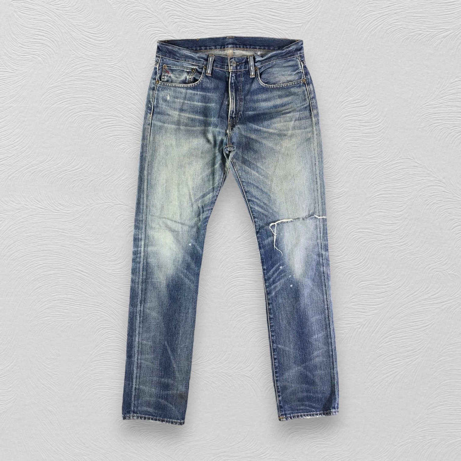 Polo Ralph Lauren Polo Ralph Lauren Jeans Distressed Denim Size US 32 / EU 48 - 1 Thumbnail