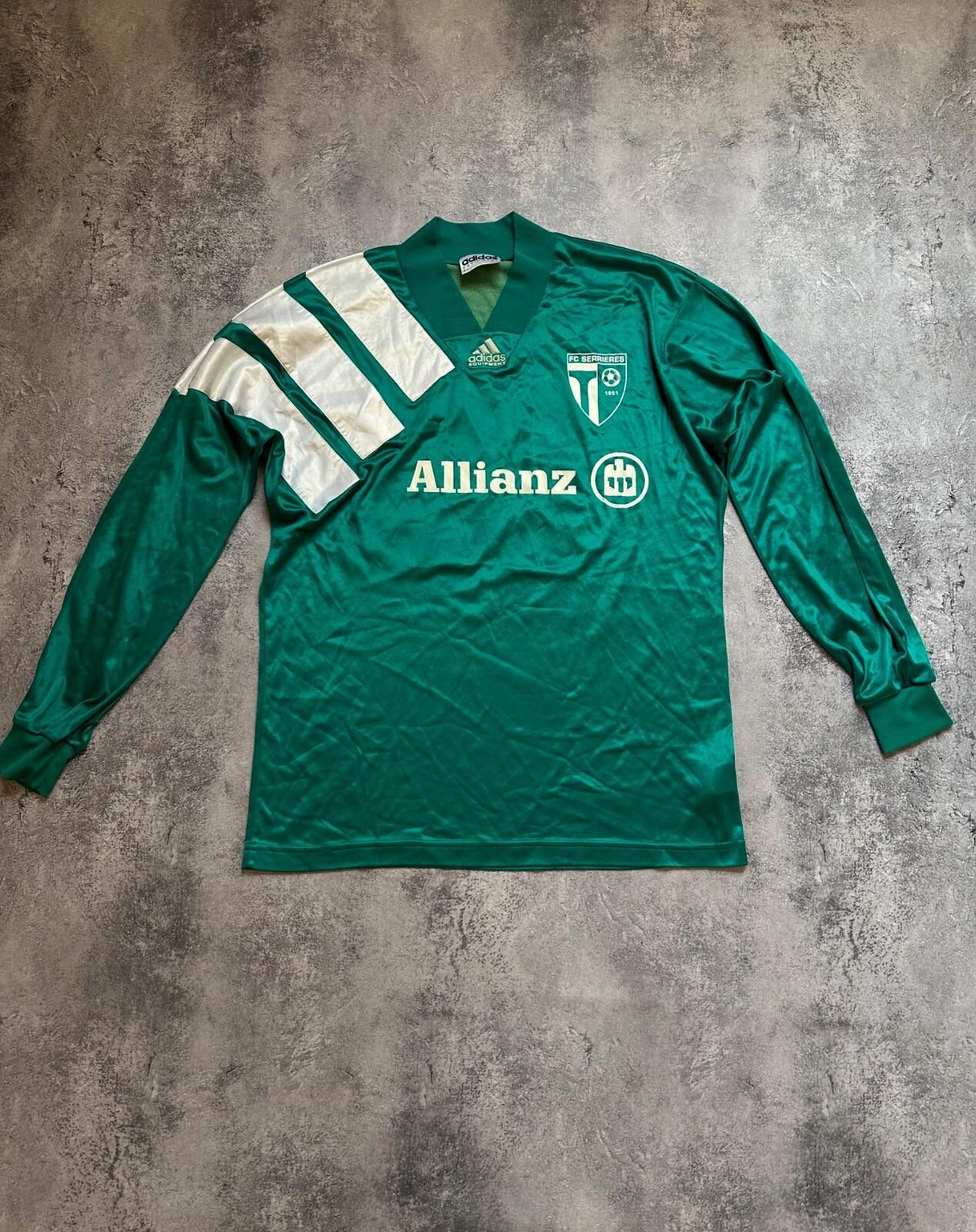Adidas Adidas Eqt FC Serrières Neuchâtel L/S Football Shirt Jersey Size US L / EU 52-54 / 3 - 1 Thumbnail