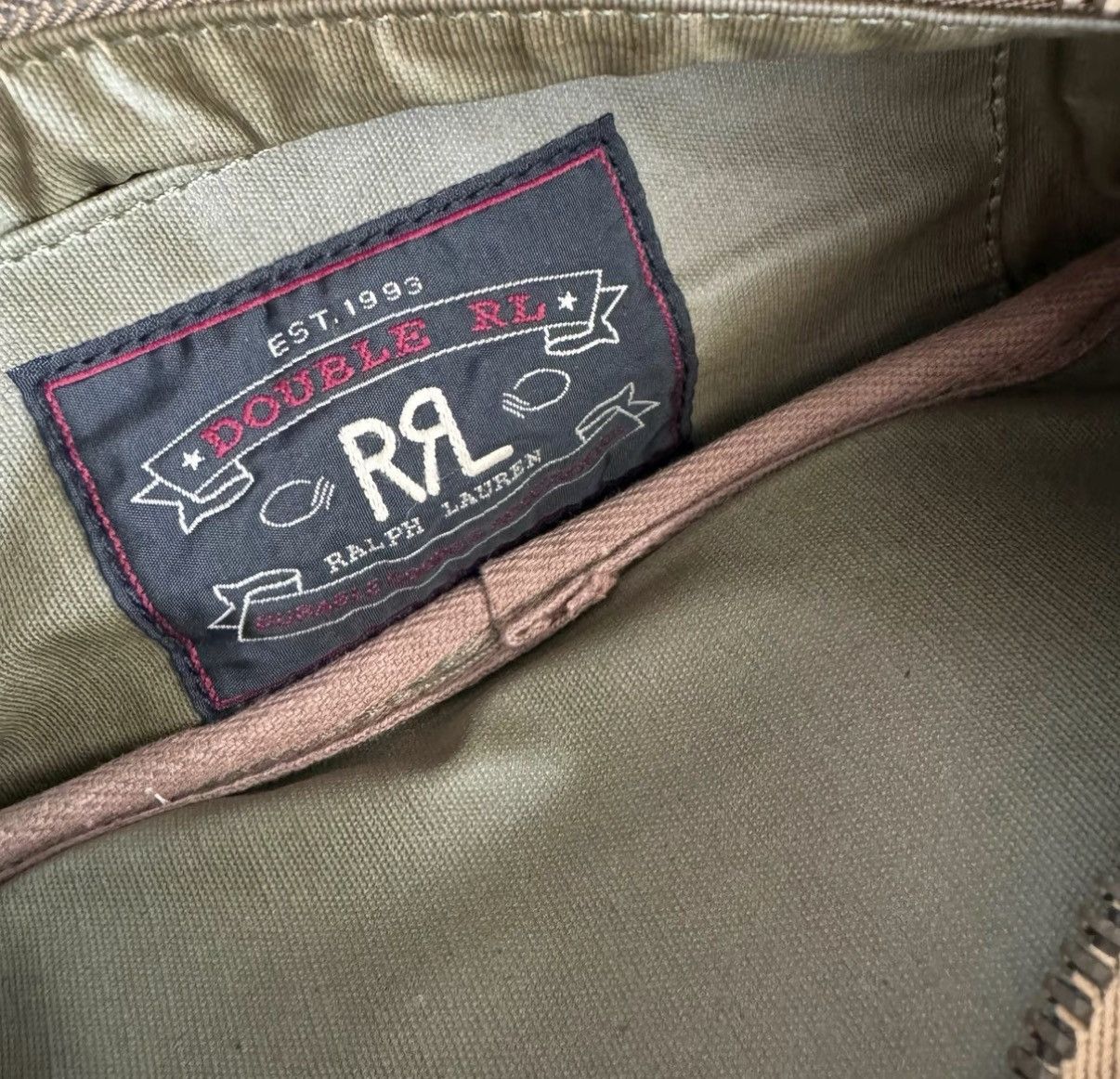 RRL Ralph Lauren RRL Ralph Lauren Double RL Toiletry Bag / Clutch K22 Size ONE SIZE - 5 Thumbnail