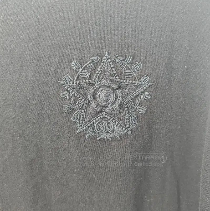 Dior Dior Black Cotton T. Size L / US 10 / IT 46 - 2 Thumbnail