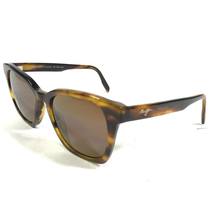 Maui Jim Maui Jim Sunglasses MJ53310 Shave Ice Brown Tortoise Thick
