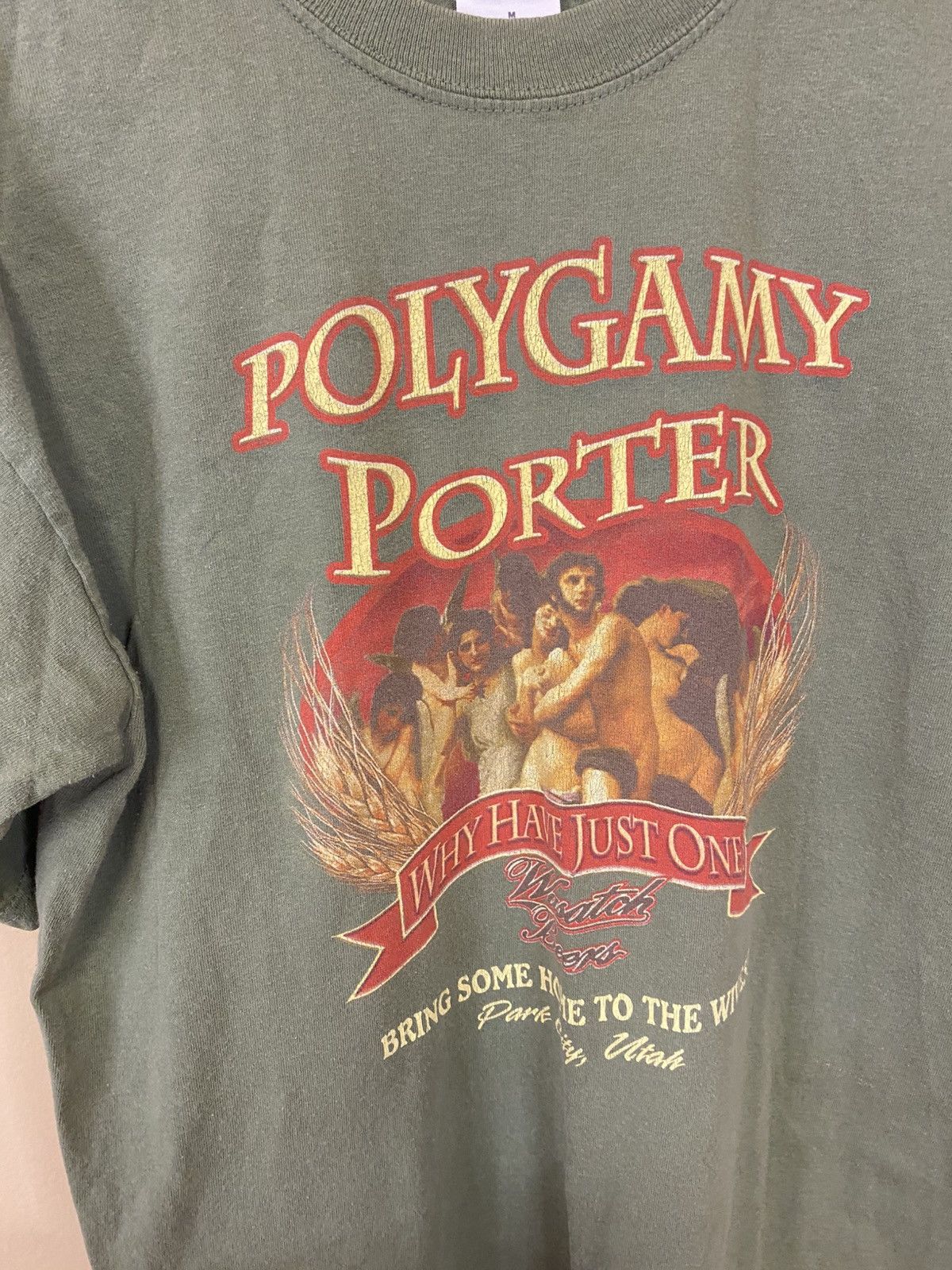 Gildan Polygamy Porter Park City, Utah T-Shirt Size US M / EU 48-50 / 2 - 4 Thumbnail