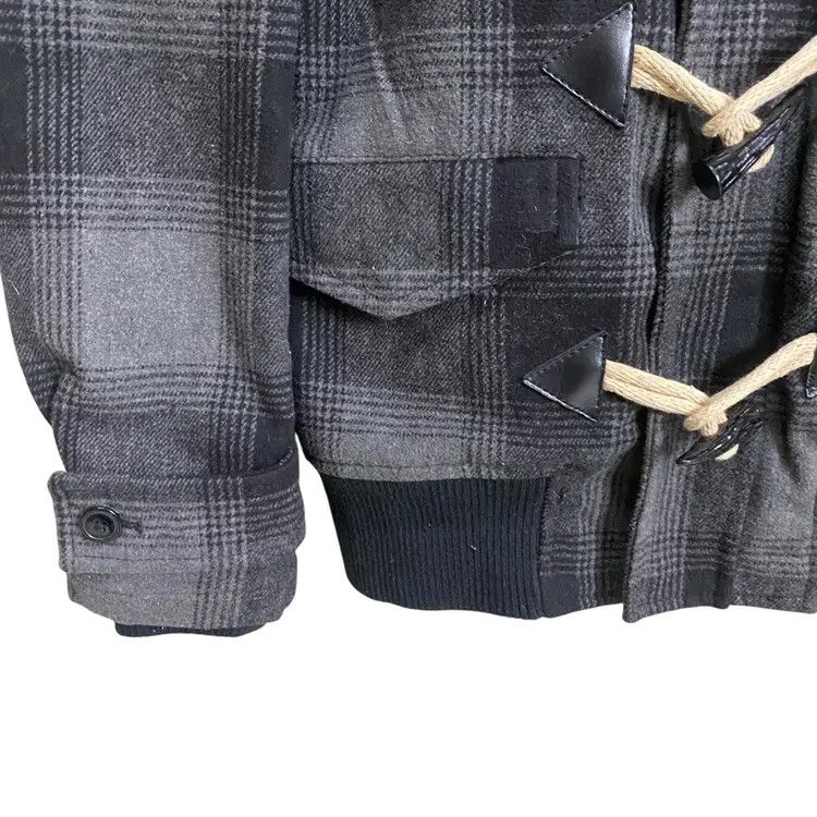 Japanese Brand Beno Plaid Duffle coat Size US M / EU 48-50 / 2 - 3 Thumbnail