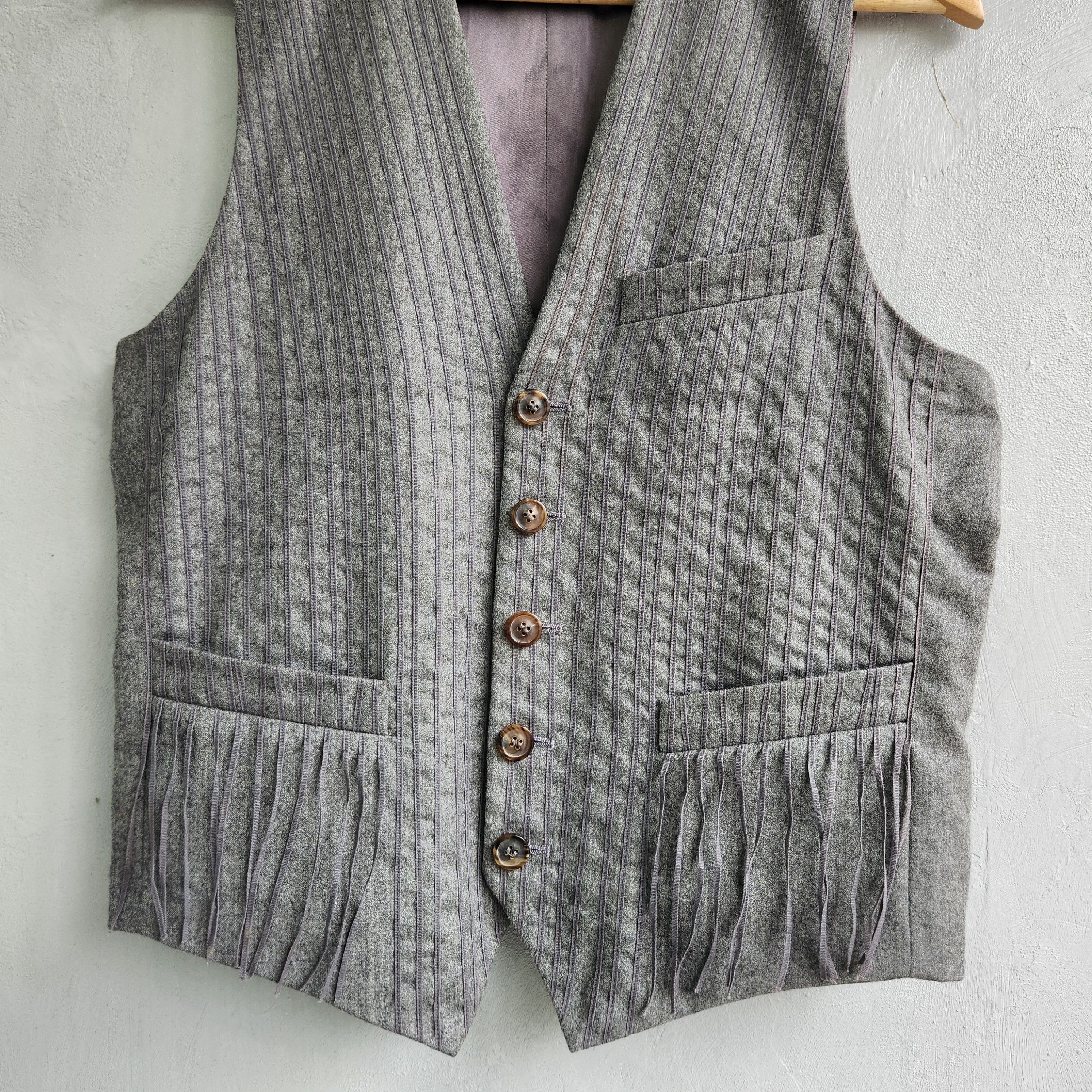 Maison Margiela Maison Martin Margiela SS2008 tassel vest Size 48S - 5 Thumbnail