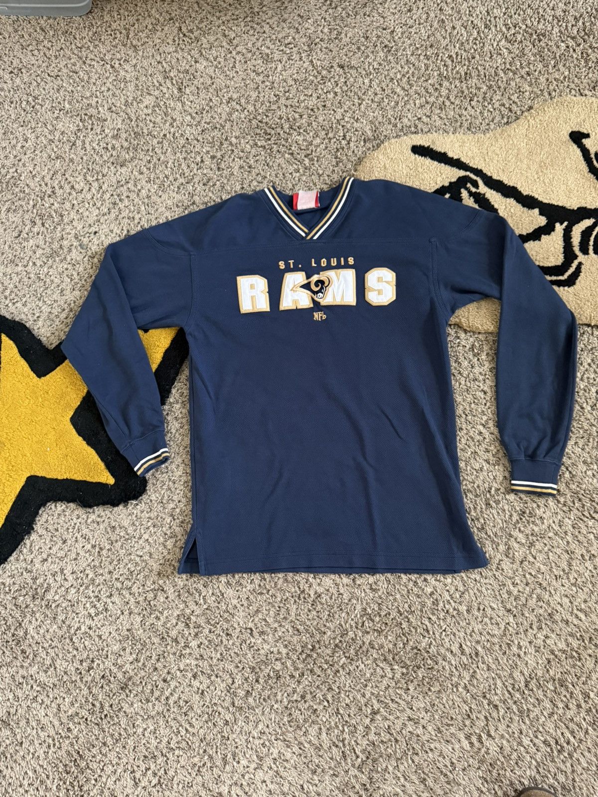 NFL St. Louis Rams Long Sleeve T Shirt Size US M / EU 48-50 / 2 - 1 Thumbnail