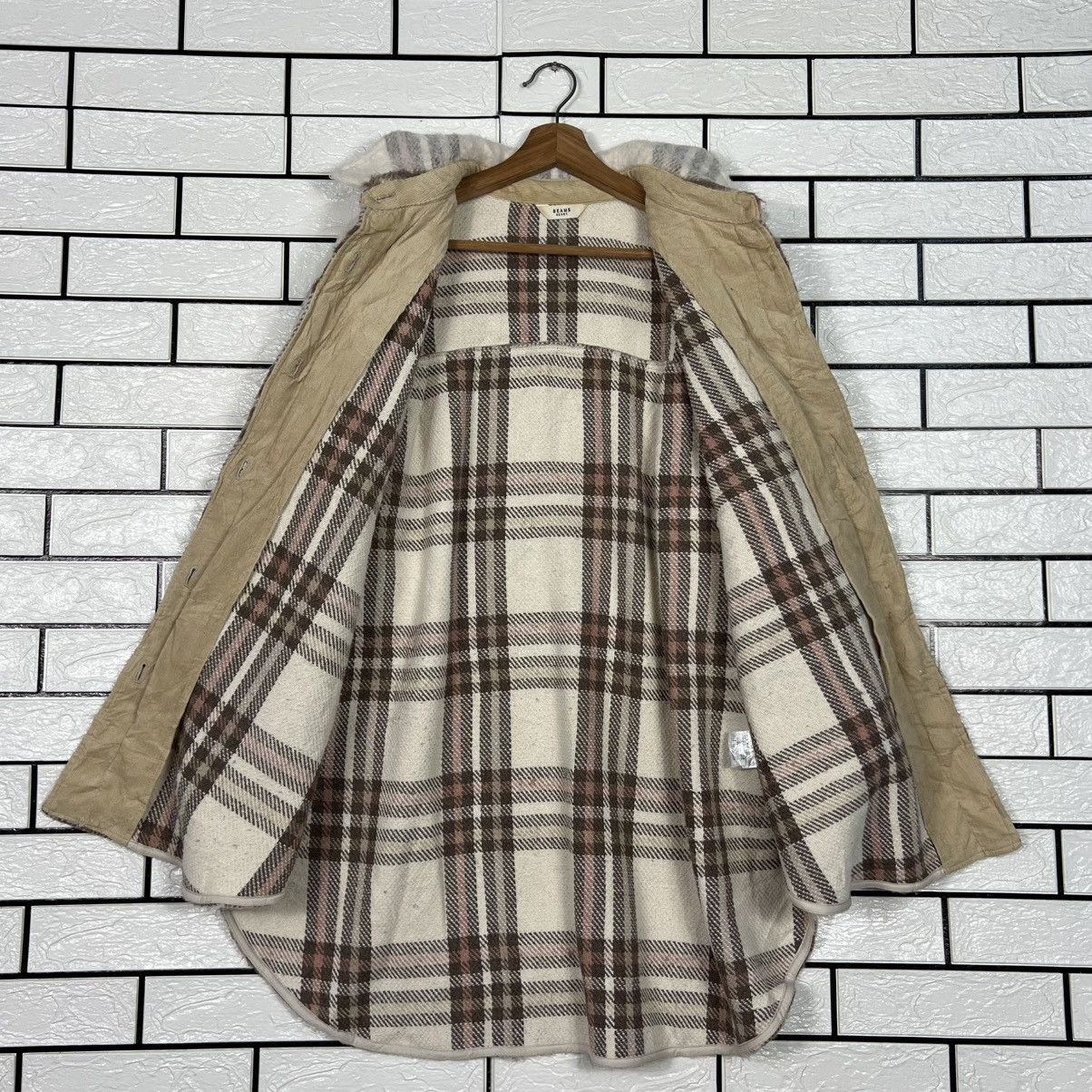 Beams Japan BEAMS HEART Checked Flannel Jacket #4158-C190 Size US L / EU 52-54 / 3 - 11 Thumbnail