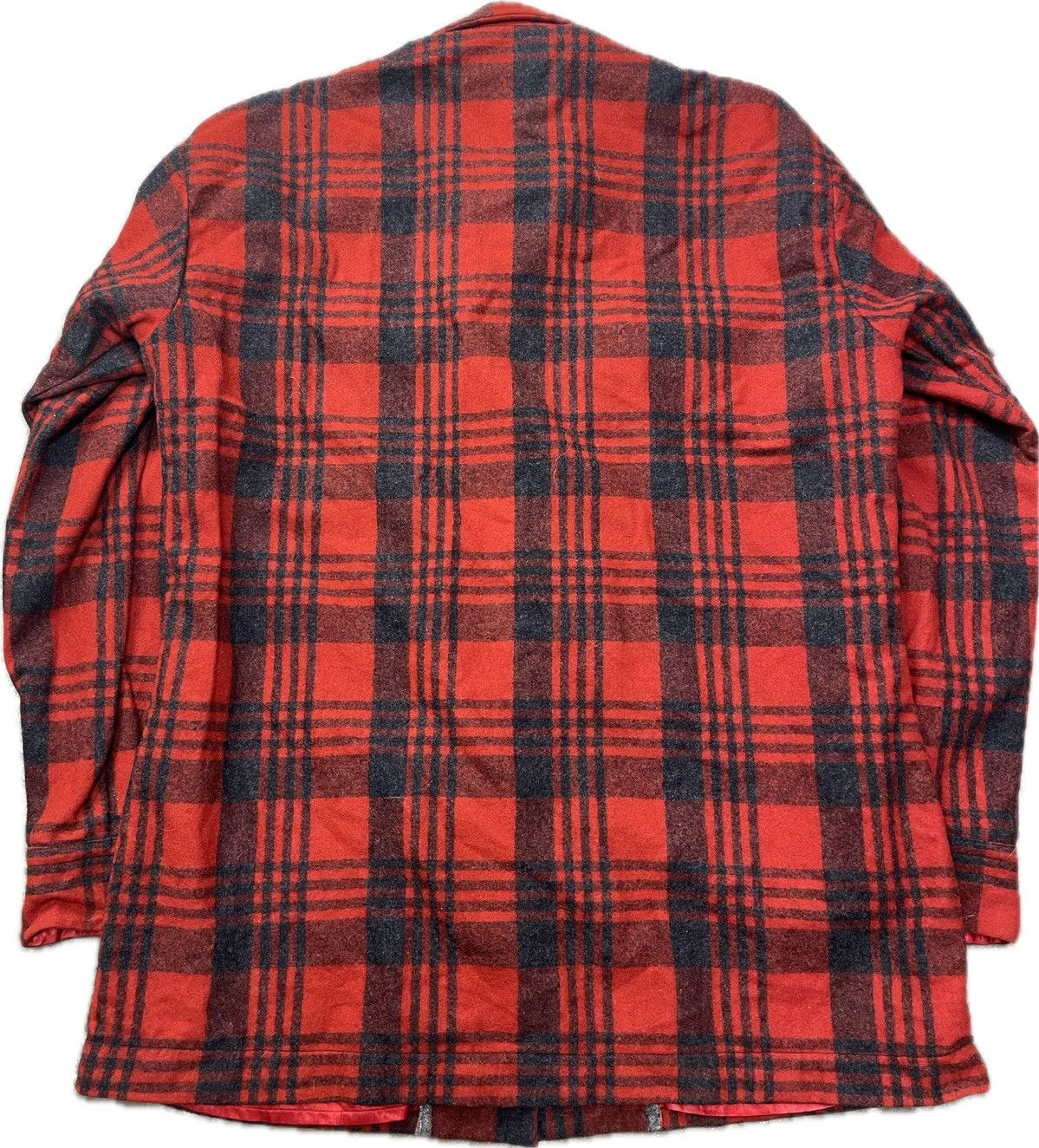 Japanese Brand × Vintage 60’s Loop Collar Crown Japanese Flannel Shirt Size US L / EU 52-54 / 3 - 6 Thumbnail
