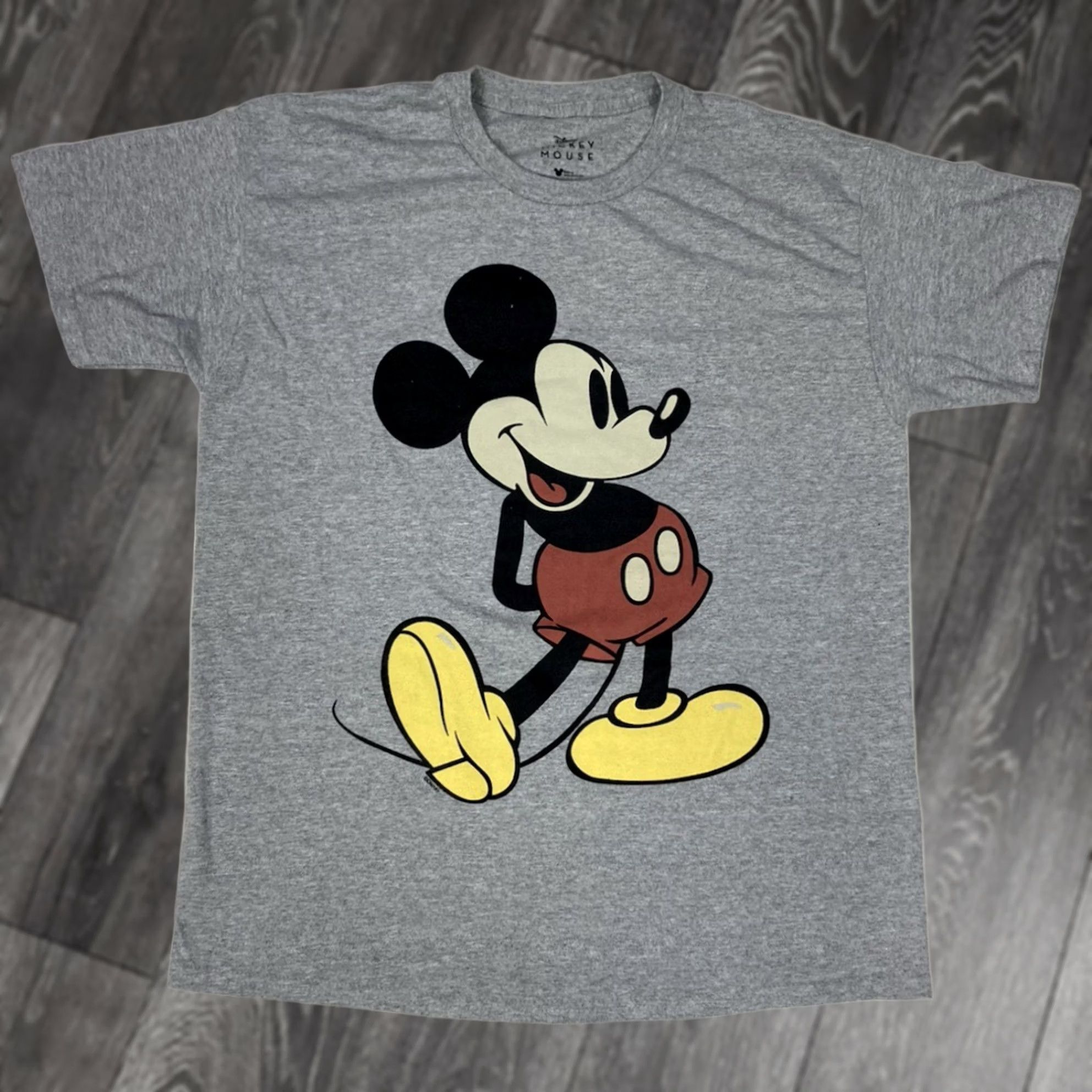 Disney Disney Mickey Mouse Graphic T-shirt Men Large Gray Short Sleeve Size US L / EU 52-54 / 3 - 1 Thumbnail