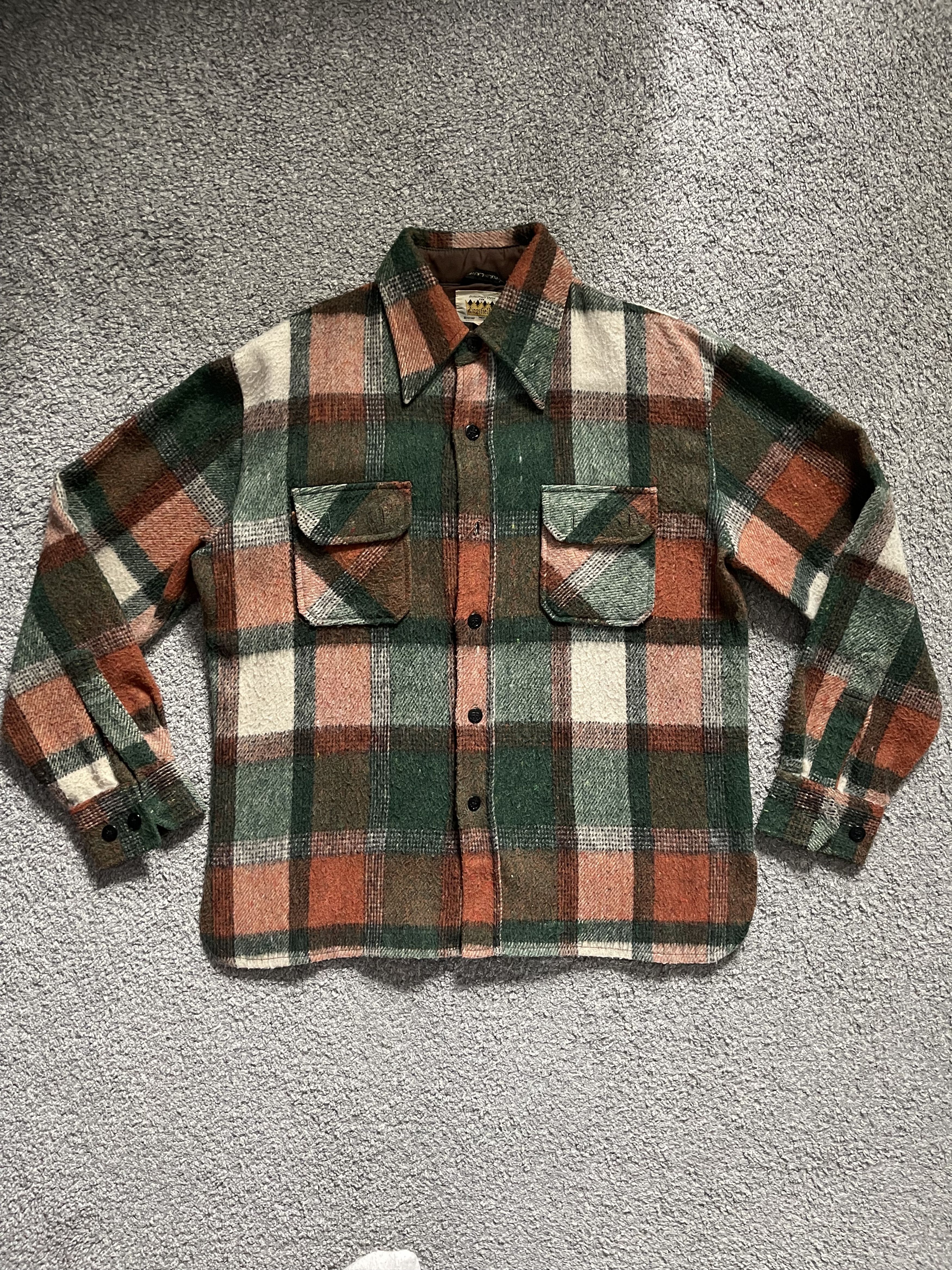 Vintage Vintage Flannel Work Shirt (M) Size US M / EU 48-50 / 2 - 1 Thumbnail