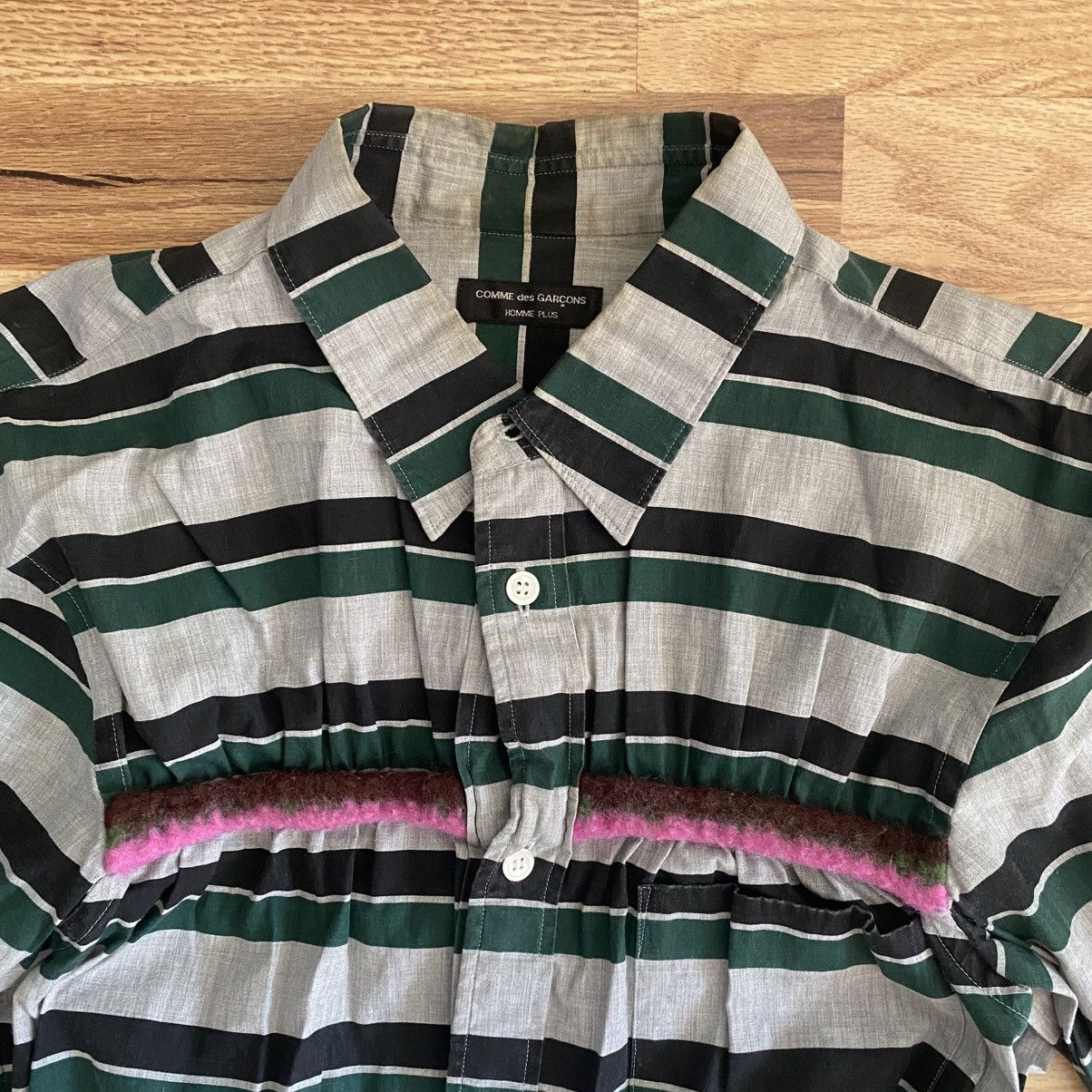 Comme des Garcons Homme Plus Comme des Garcons Homme Plus Vintage Striped Shirt Size US S / EU 44-46 / 1 - 2 Thumbnail