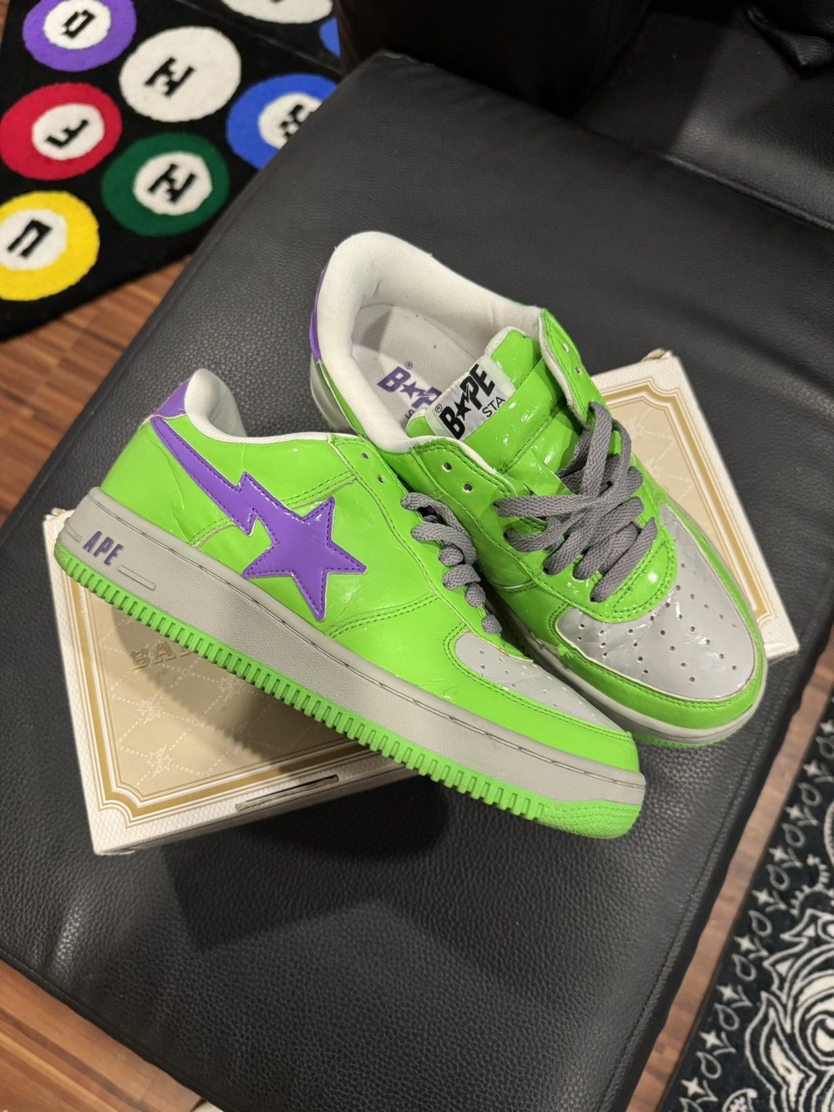 Bape Bapesta Size US 8 / EU 41 - 2 Thumbnail