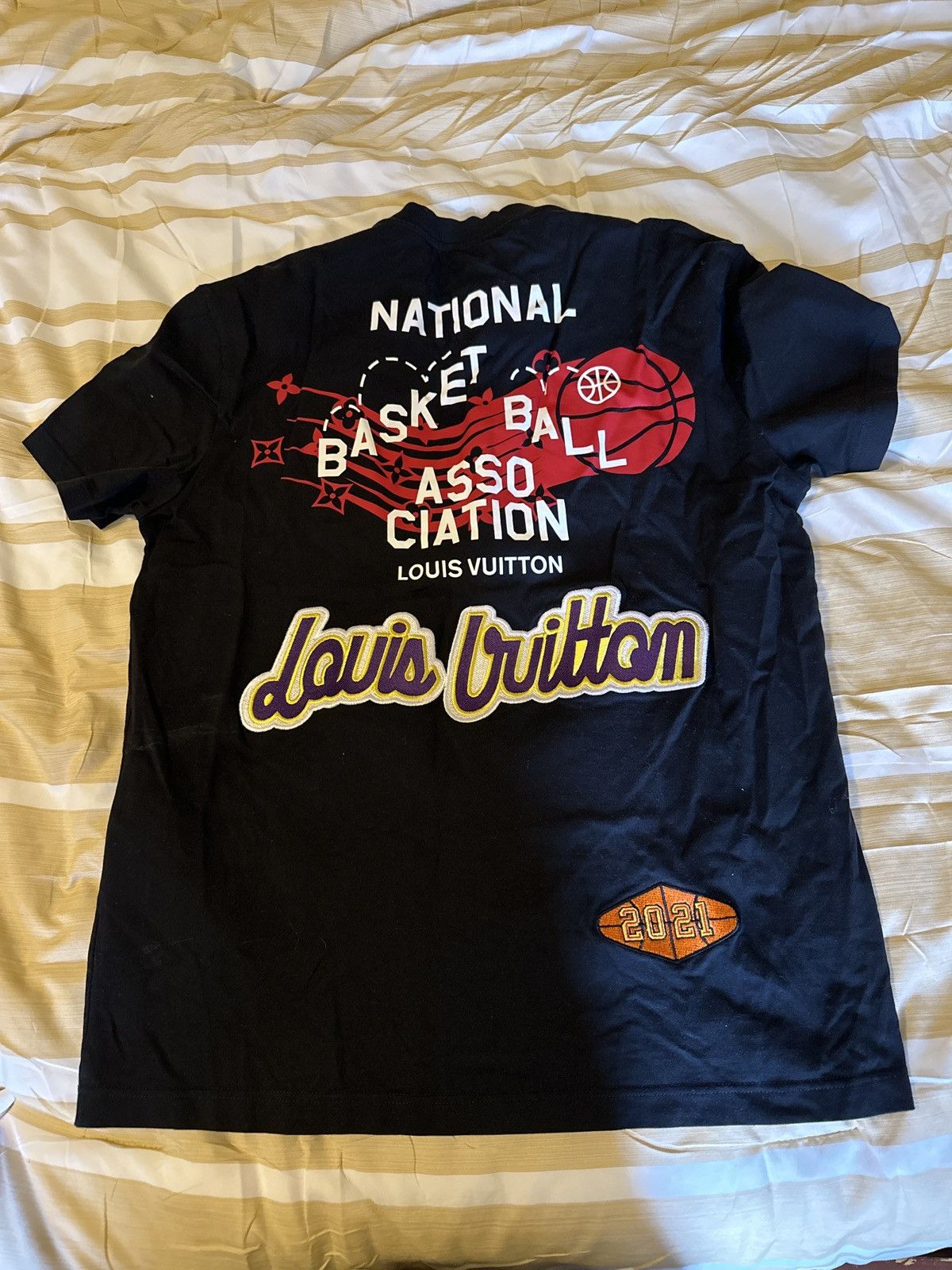 Limited edition nba basketball Louis Vuitton t shirt