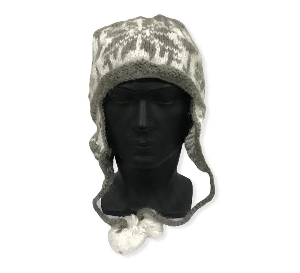 Japanese Brand Japanese Brand Earflap Beanie Hat Size ONE SIZE - 2 Thumbnail