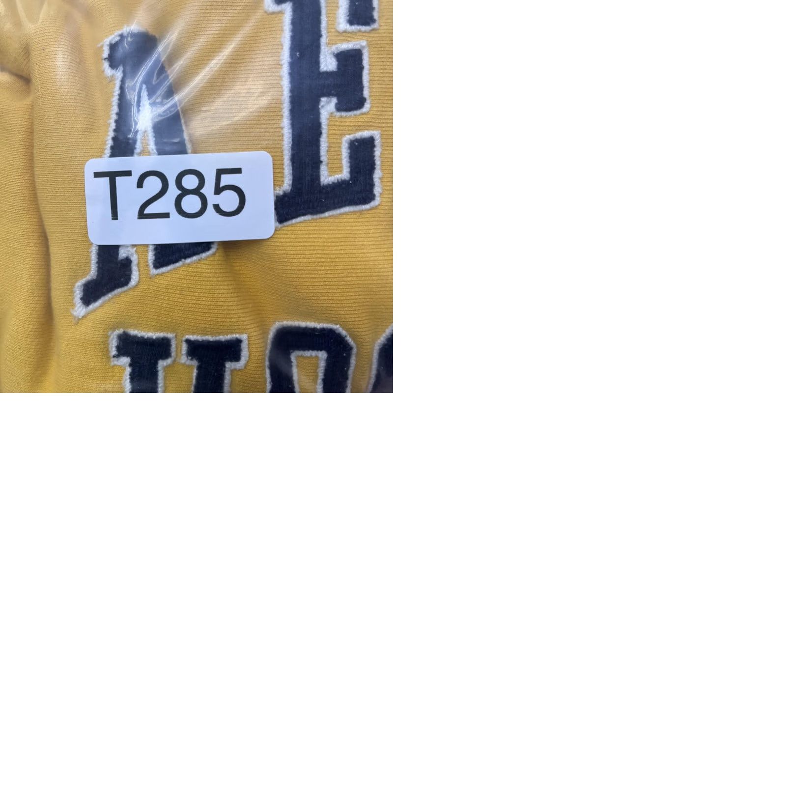 American Eagle Outfitters VINTAGE American Eagle Outfitters Hoodie Mens XL Yellow Fleece Hockey Pullover 36 Back Size US XL / EU 56 / 4 - 9 Thumbnail