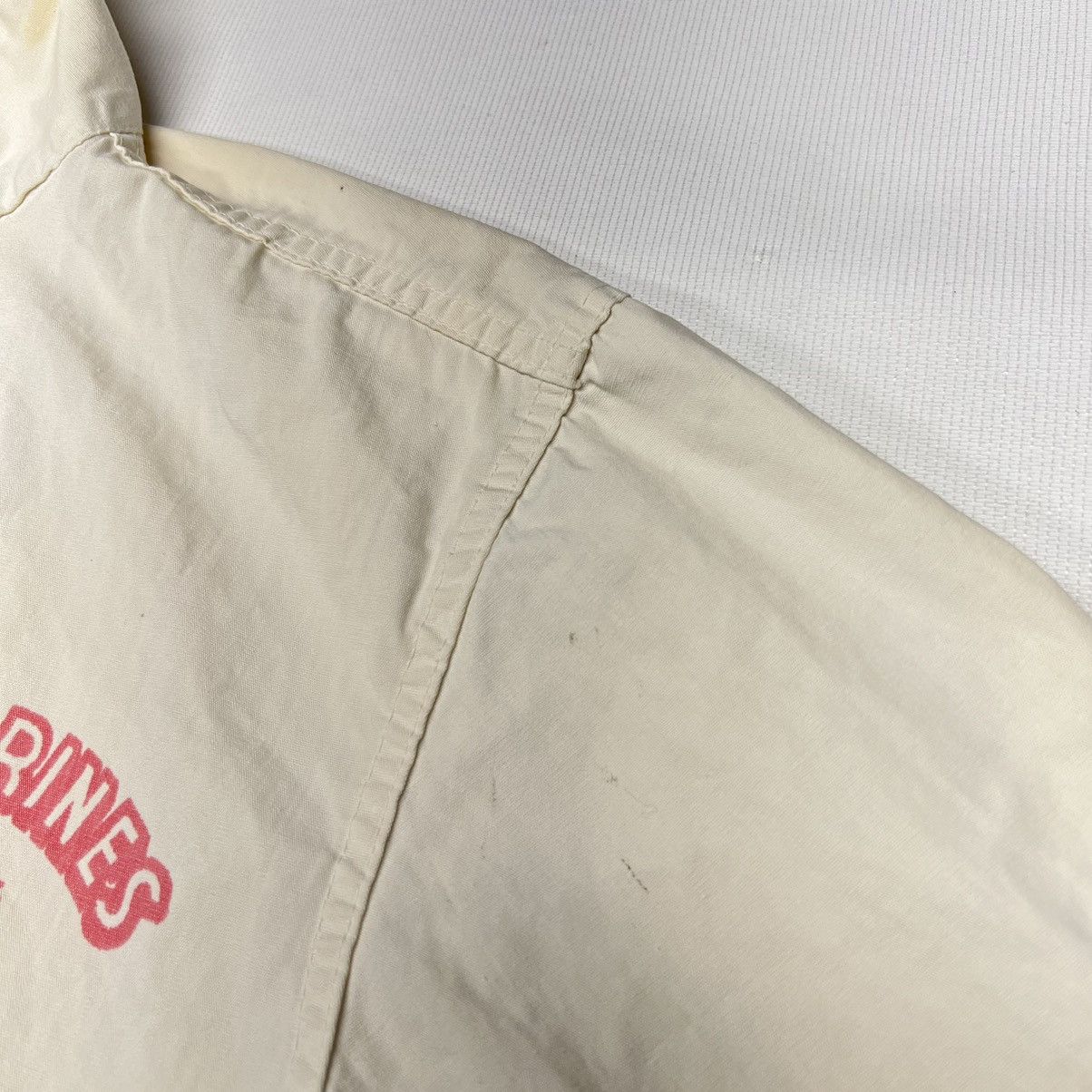 Vintage Marines Jacket Chore Coat Zip Camp Le Jeune Carolina 1950s Size US S / EU 44-46 / 1 - 9 Thumbnail