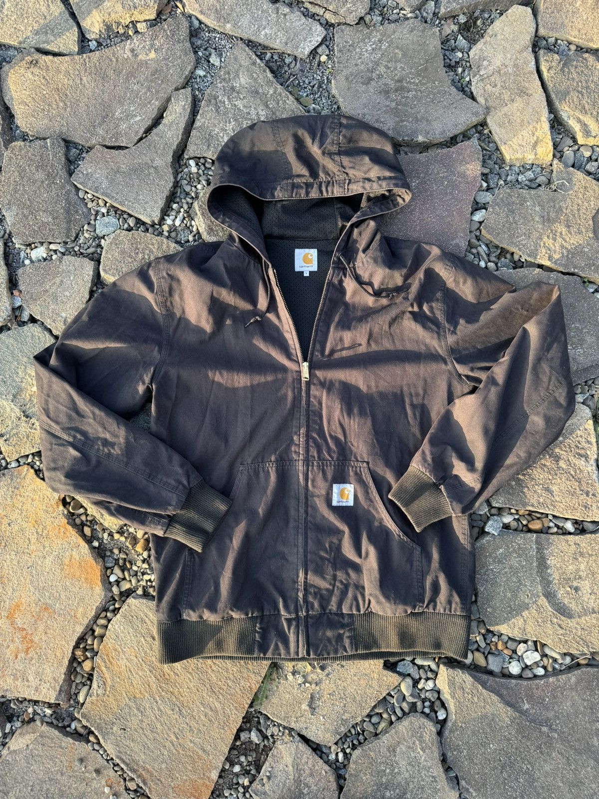 Carhartt × Carhartt Wip × Vintage Carhartt Active Jacket Wip vintage brown Size US L / EU 52-54 / 3 - 1 Thumbnail
