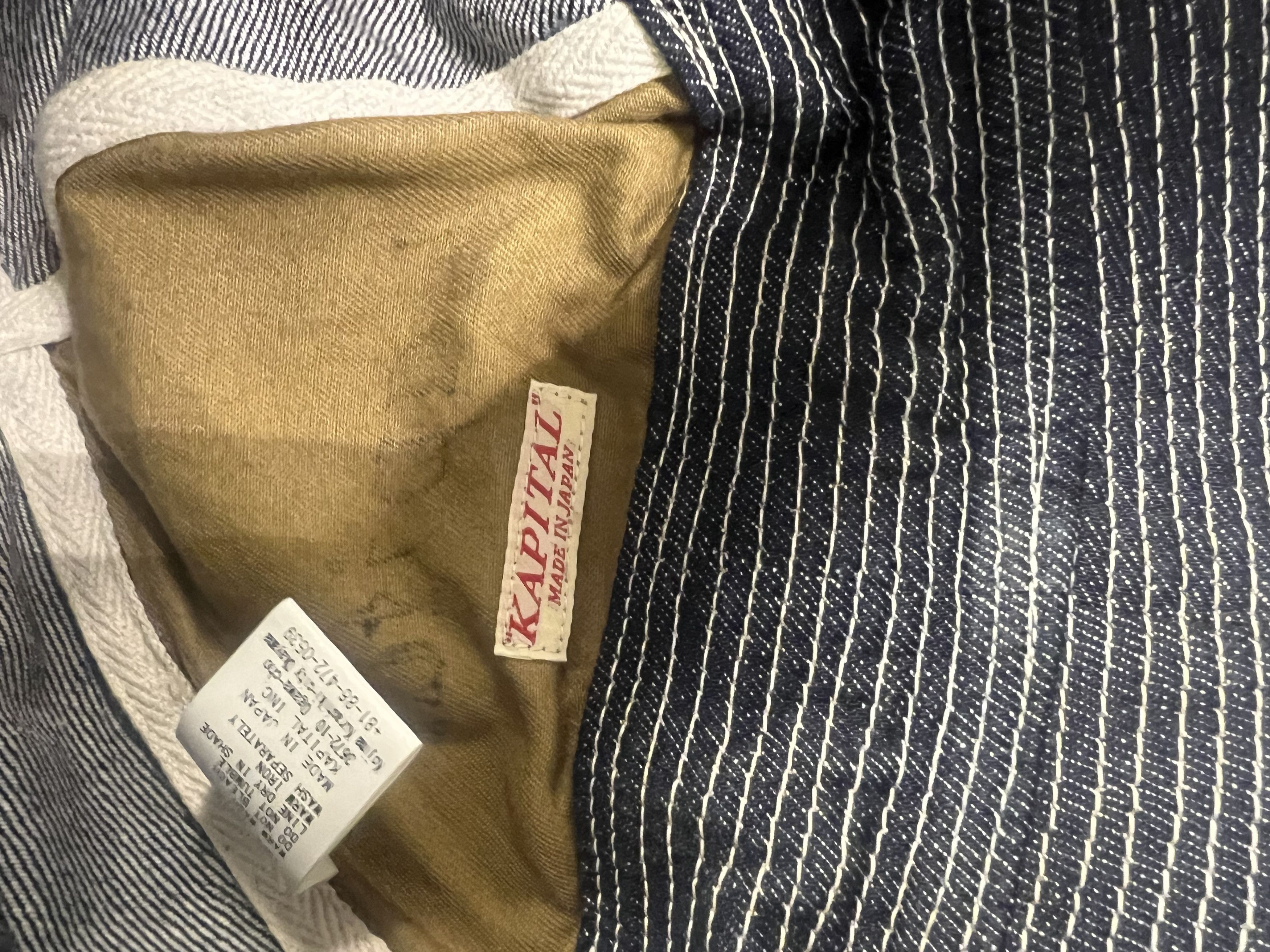 Kapital Kapital denim bucket hat Size ONE SIZE - 4 Thumbnail