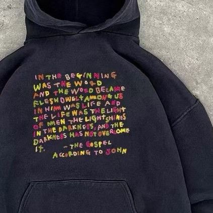 Vintage Street-style Casual Hoodie Size US M / EU 48-50 / 2 - 2 Thumbnail