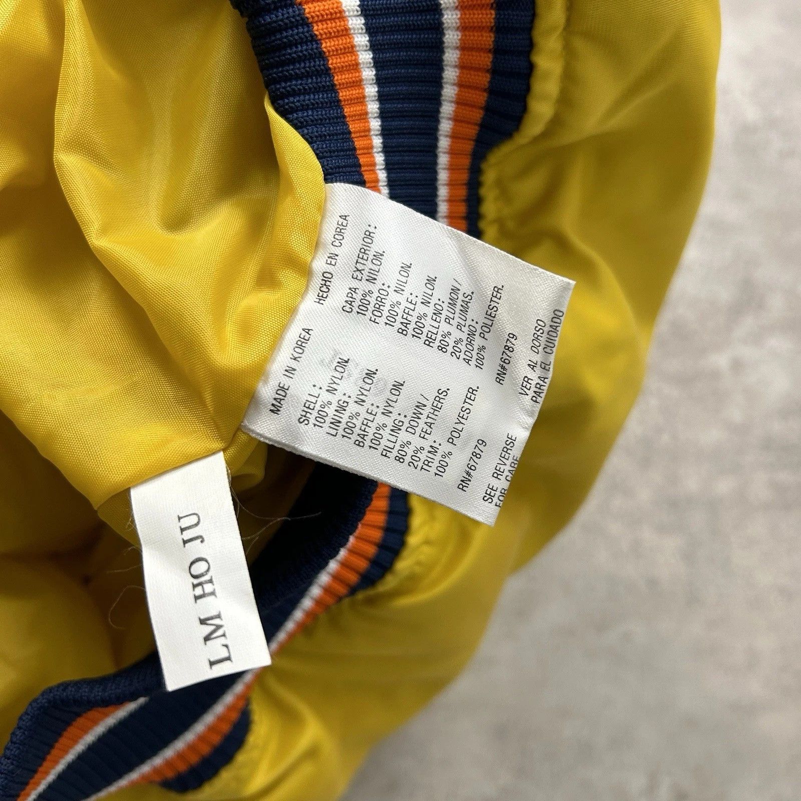 MLB × Starter × Vintage RARE DETROIT TIGERS SATIN BOMBER JACKET DOWN PUFFER SIZE 5XL Size US XXL / EU 58 / 5 - 5 Thumbnail