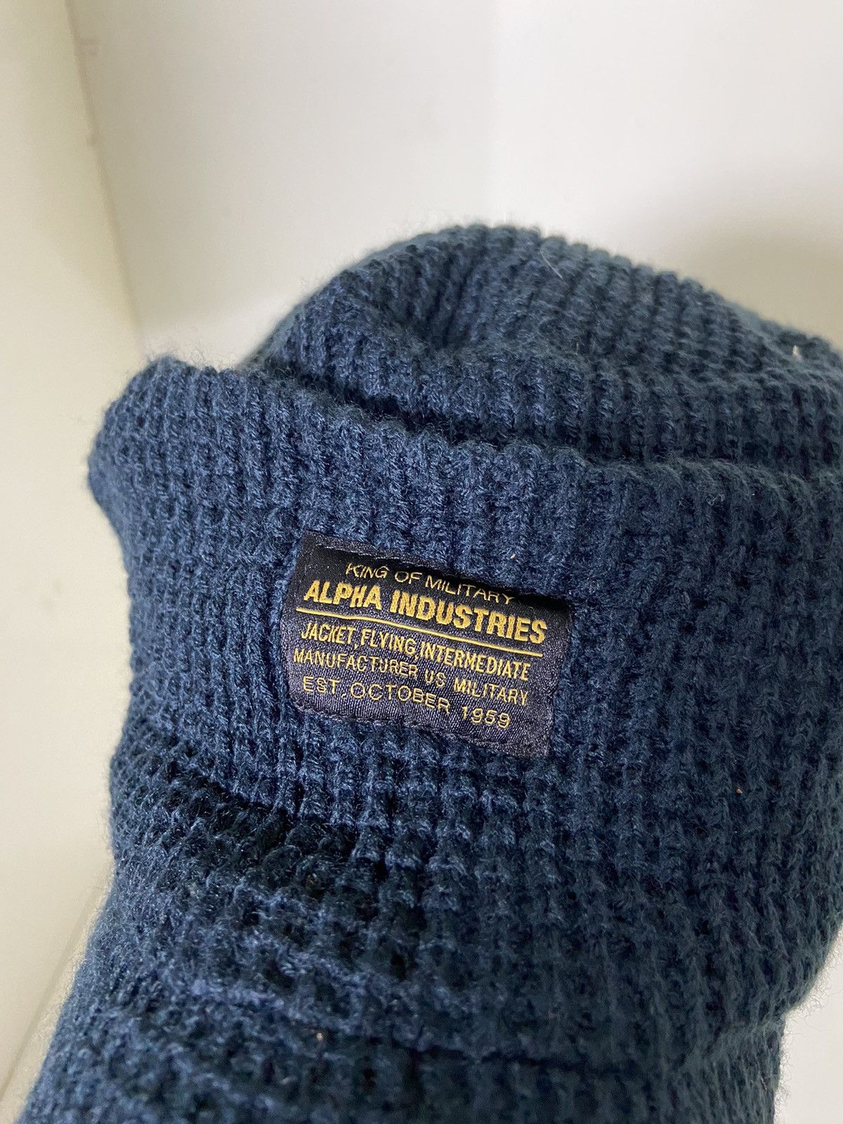 Alpha Industries Vintage alpha industries beanie hat Size ONE SIZE - 3 Thumbnail