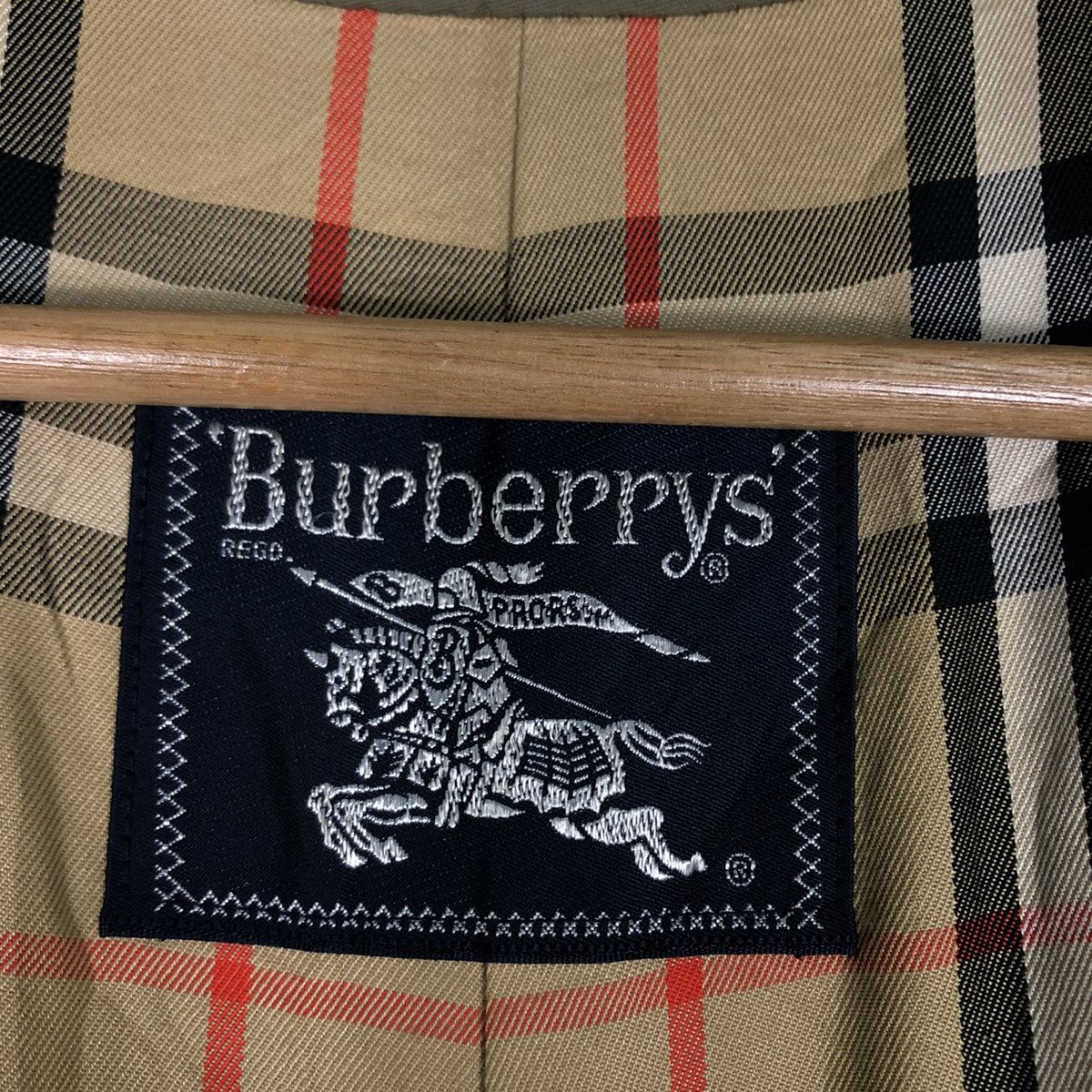 Burberry 🔥Vintage Burberrys Long Jacket Roped Bondage Nova Check Size US M / EU 48-50 / 2 - 18 Thumbnail