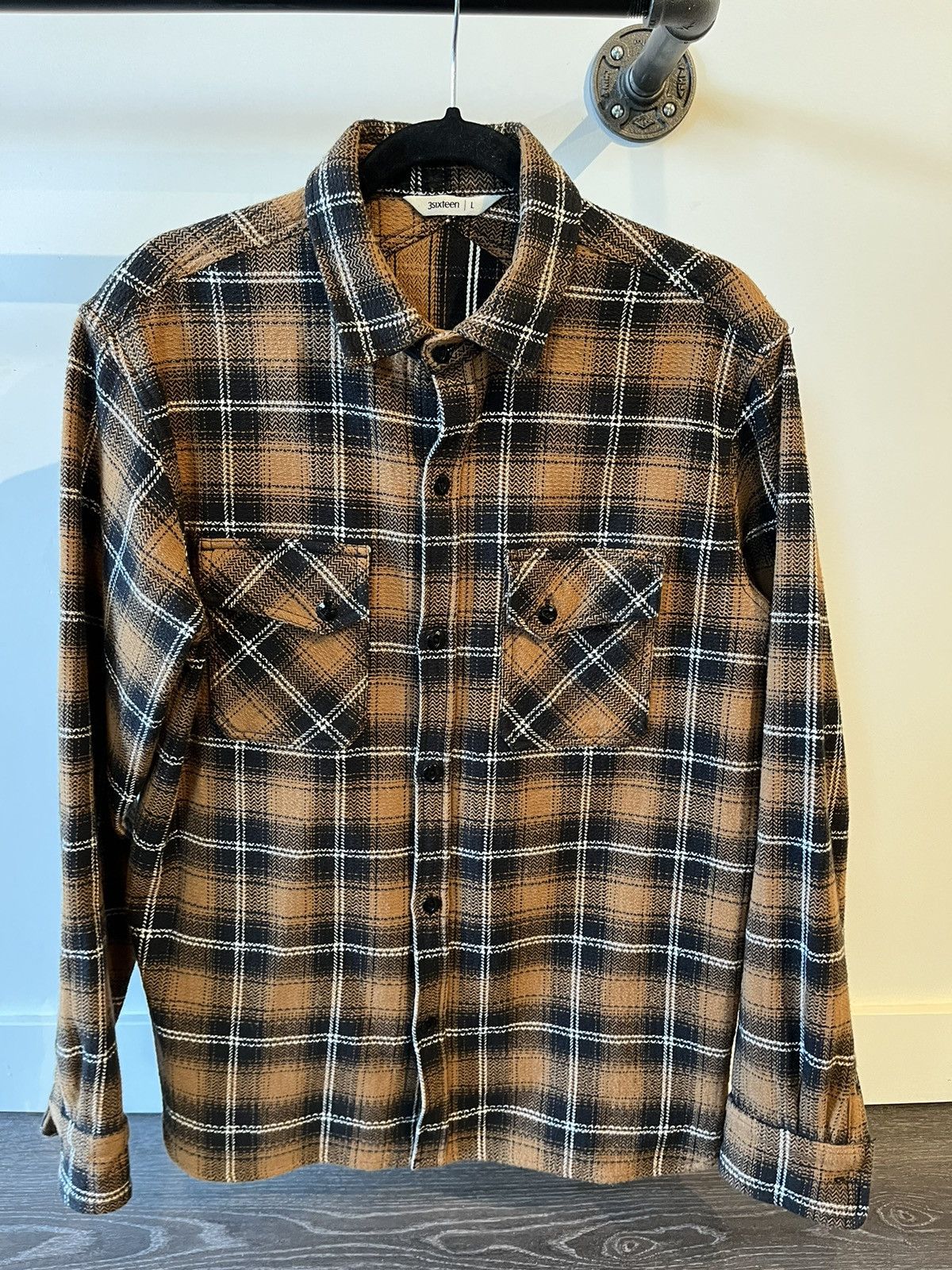 3sixteen 3Sixteen Heavyweight Crosscut Flannel | Grailed