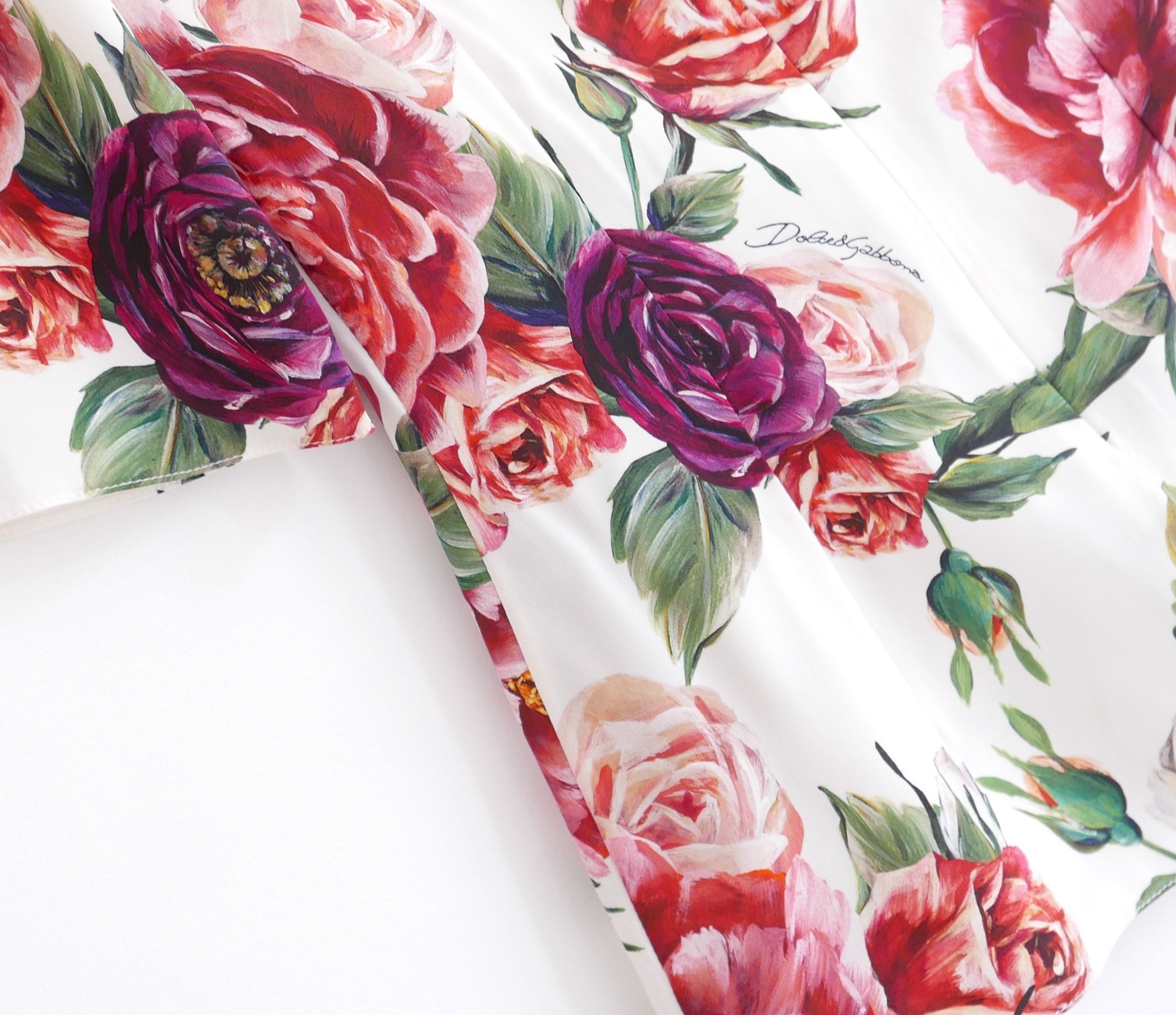 Dolce & Gabbana Dolce & Gabbana rose print top Size S / US 4 / IT 40 - 4 Thumbnail