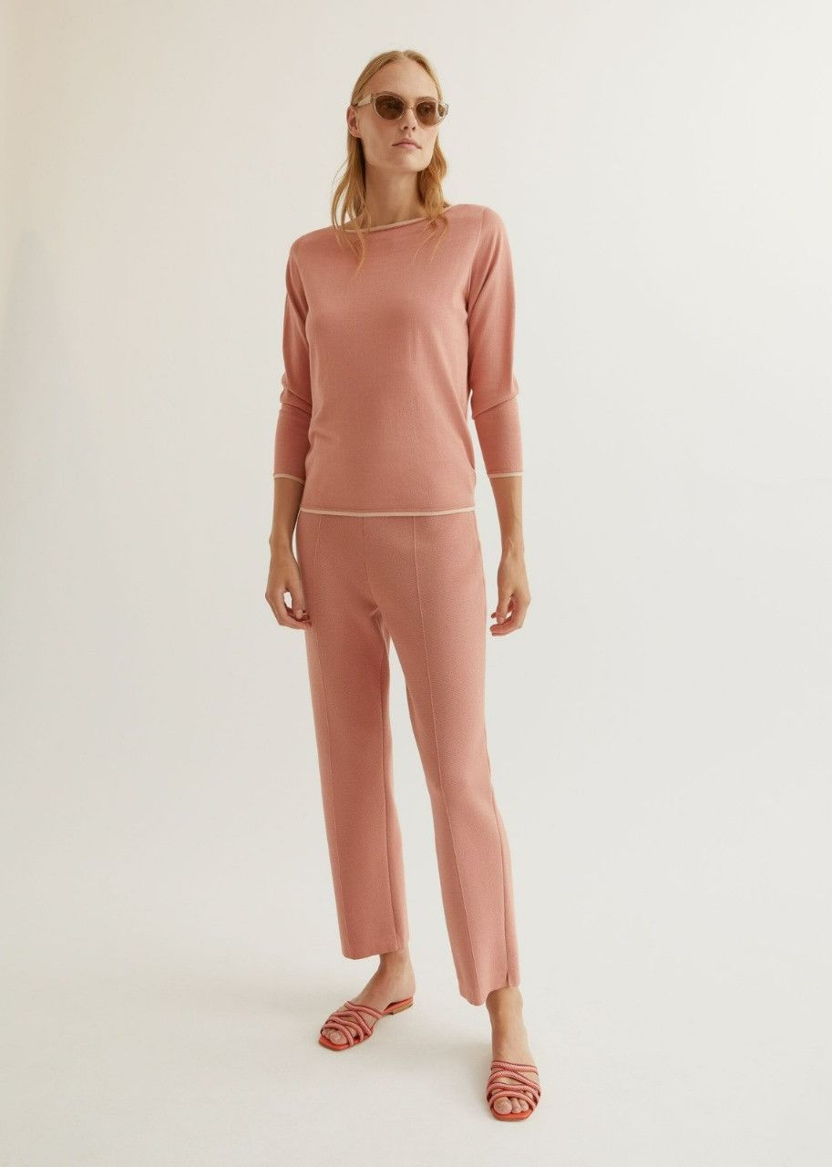 Loro Piana o1srvl11e0424 Trouser in Pink Size 28" / US 6 / IT 42 - 3 Thumbnail