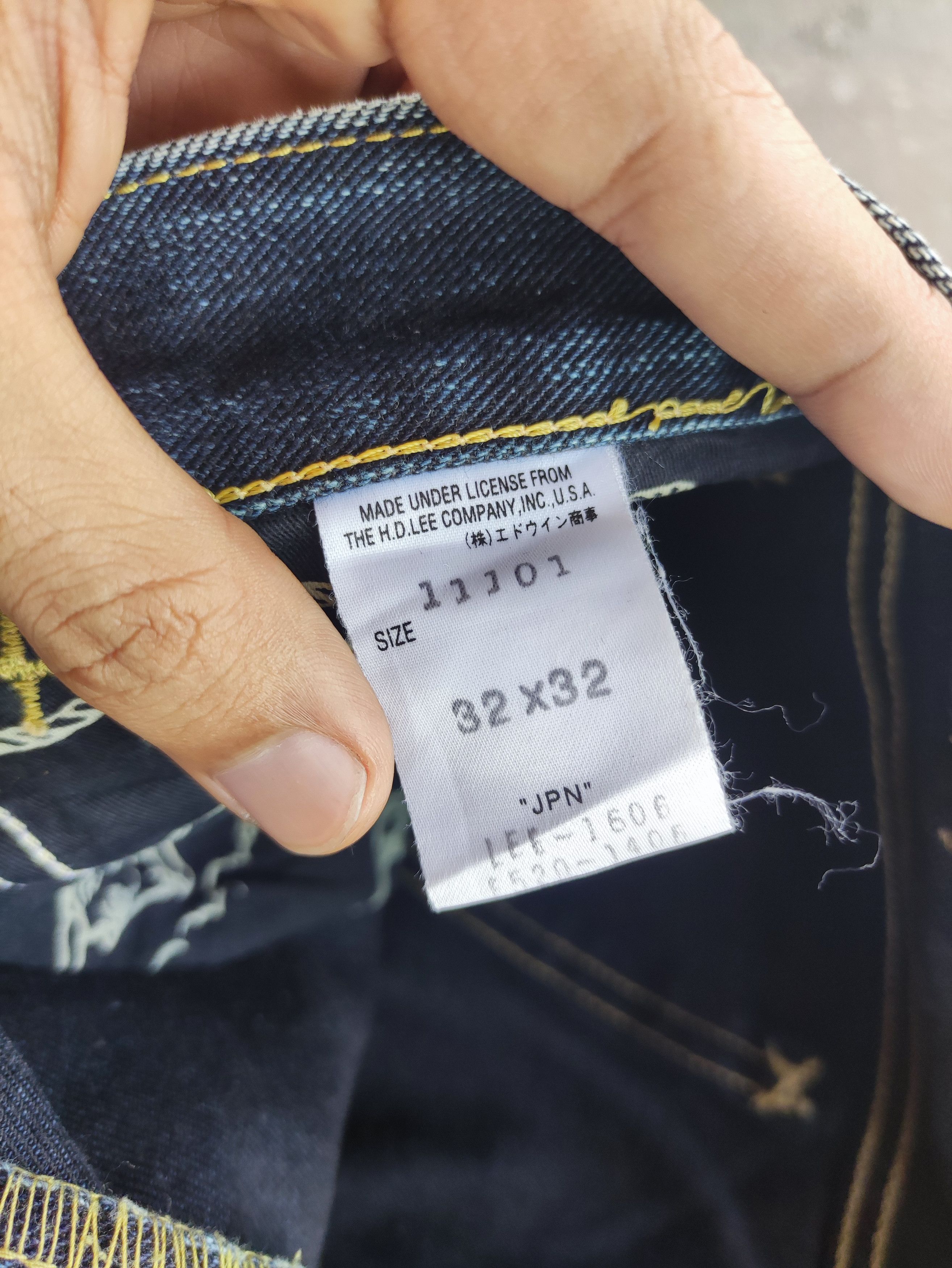 Japanese Brand × Lee W31 Vintage Lee Jeans Distressed Faded Denim Pants Size US 31 - 6 Thumbnail