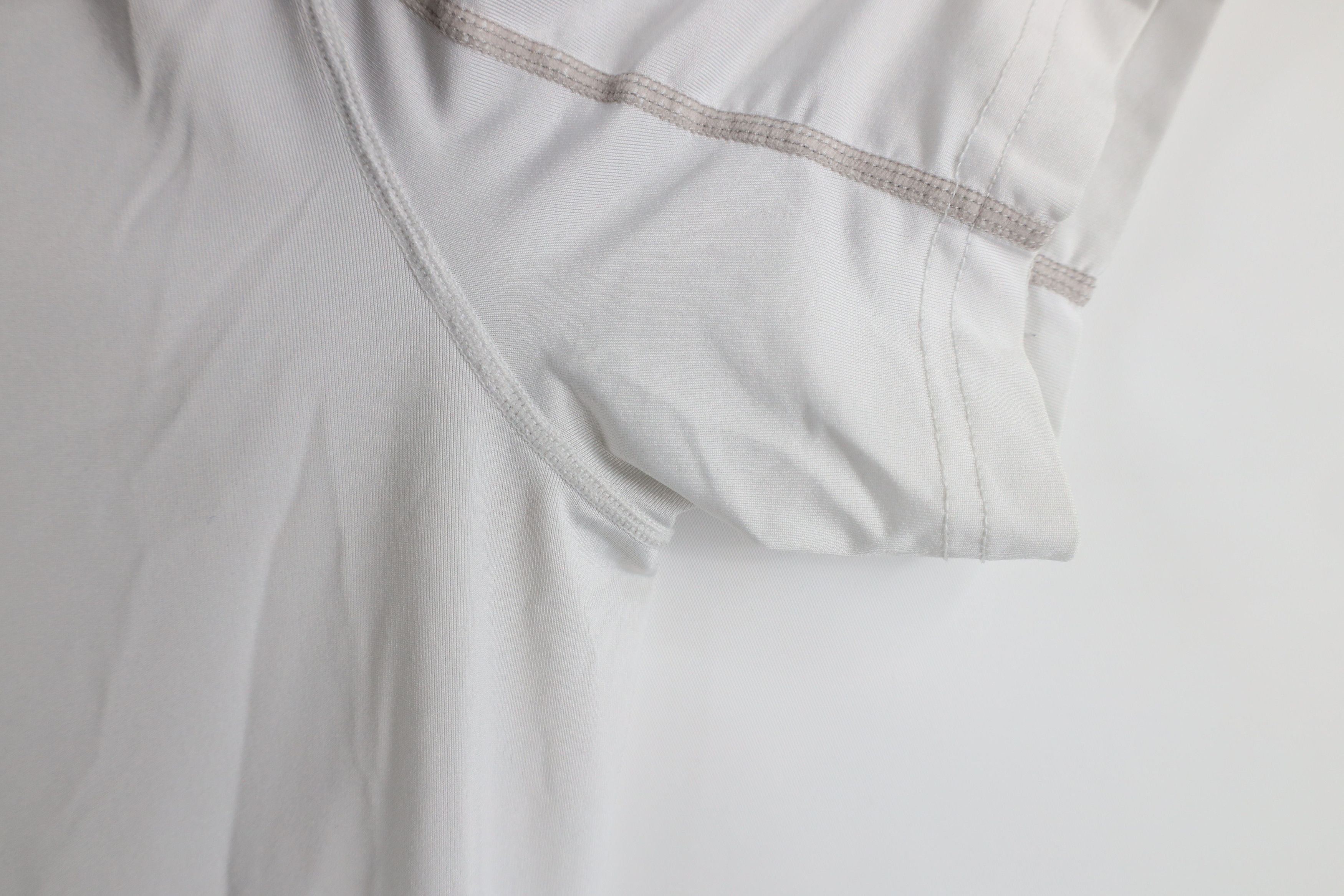 Nike × Vintage Nike Pro Compression Short Sleeve Training Gym T-Shirt White Size US S / EU 44-46 / 1 - 7 Thumbnail