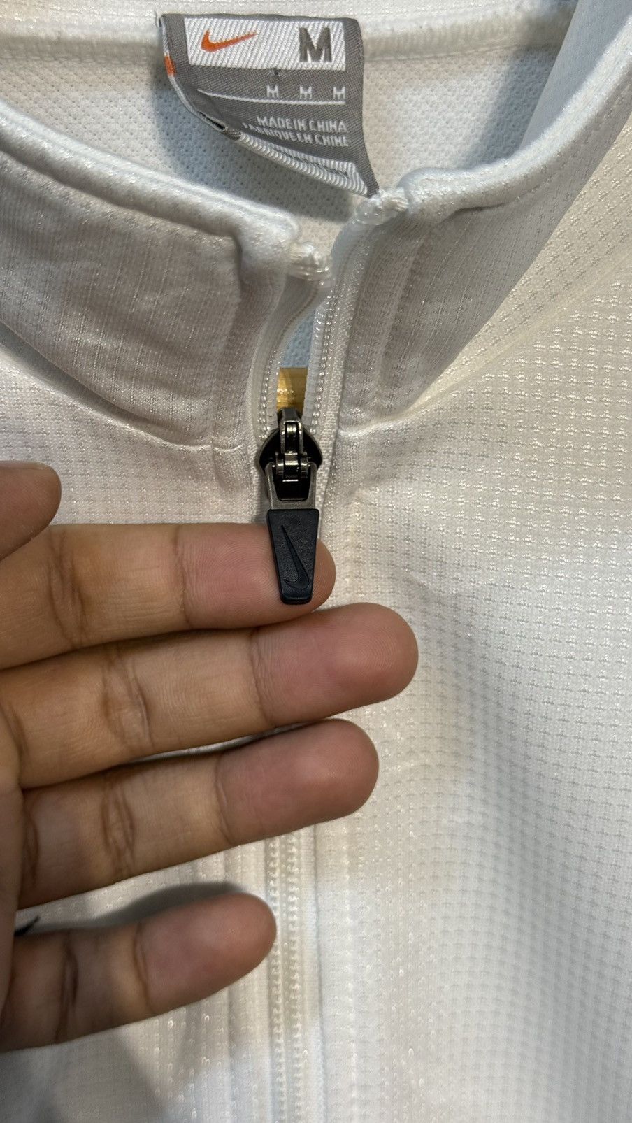 Nike Y2K NIKE TRACKTOP JACKET WHITE Size US M / EU 48-50 / 2 - 6 Thumbnail