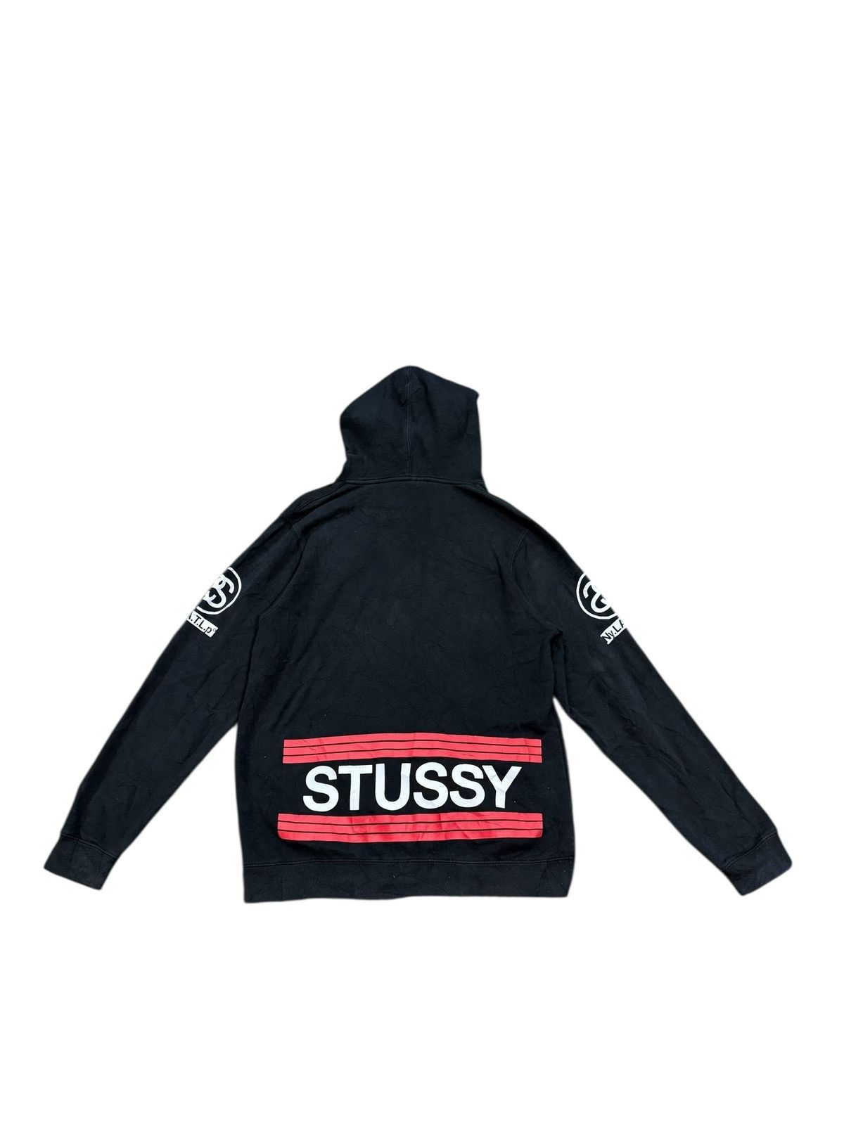 Stussy VINTAGE STUSSY 1980 N4 BIG LOGO HOODIE Size US M / EU 48-50 / 2 - 8 Thumbnail