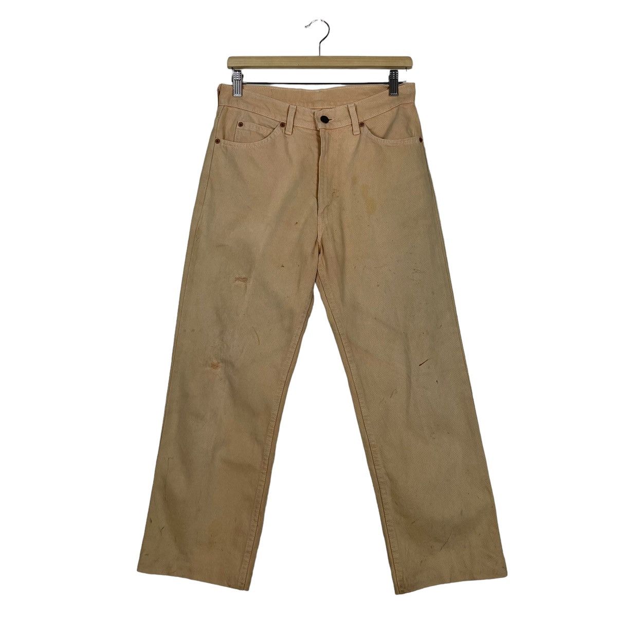 Japanese Brand Vintage Levis 210 Distressed Zipper Fly Jeans Size US 30 / EU 46 - 2 Thumbnail