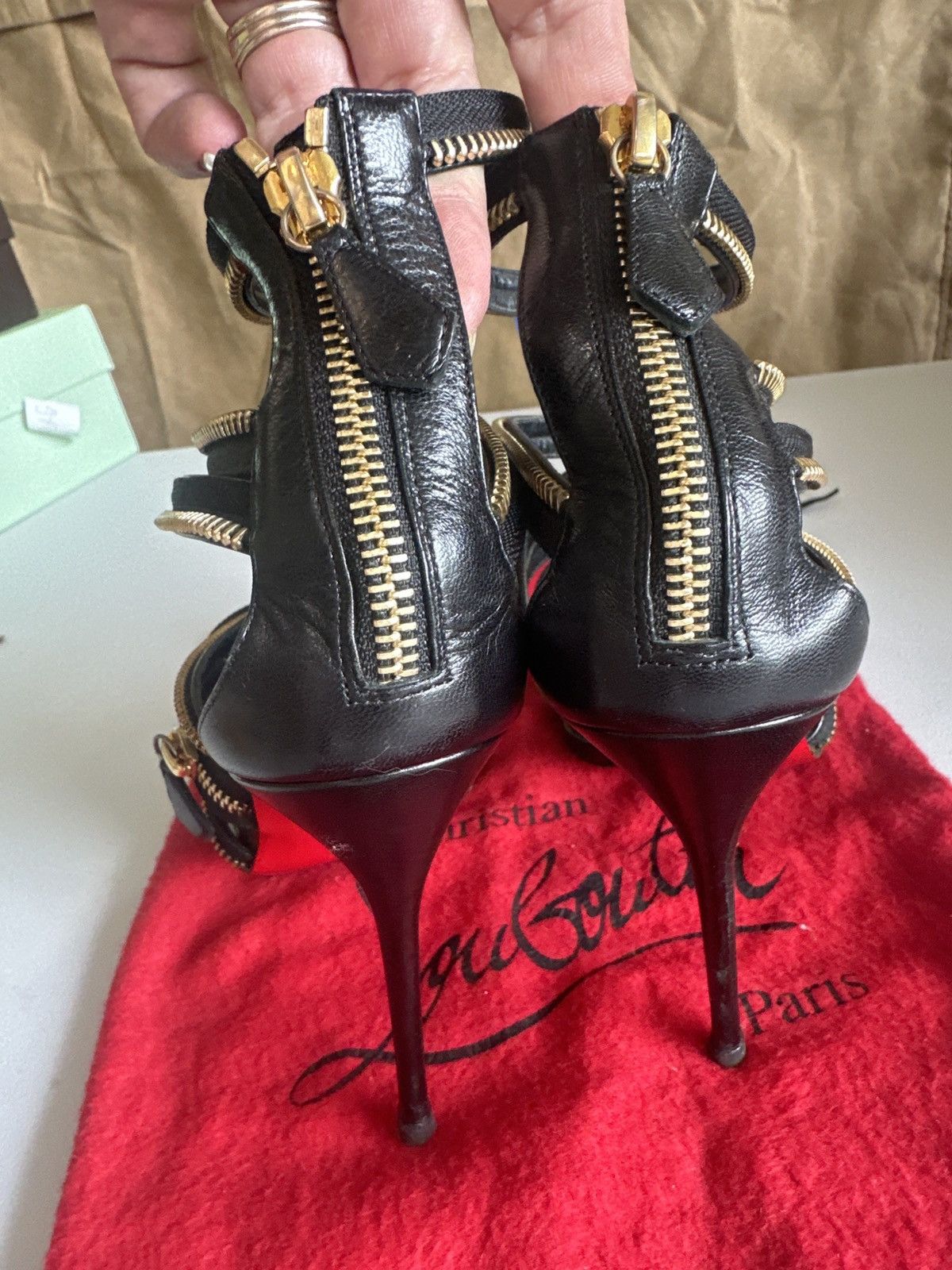 Christian Louboutin Christian Louboutin Unzip Heels Size US 8 / IT 38 - 6 Thumbnail