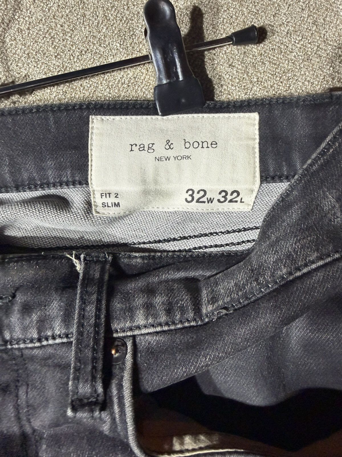 Rag & Bone Rag & Bone Fit 2 Slim Size US 32 / EU 48 - 3 Thumbnail