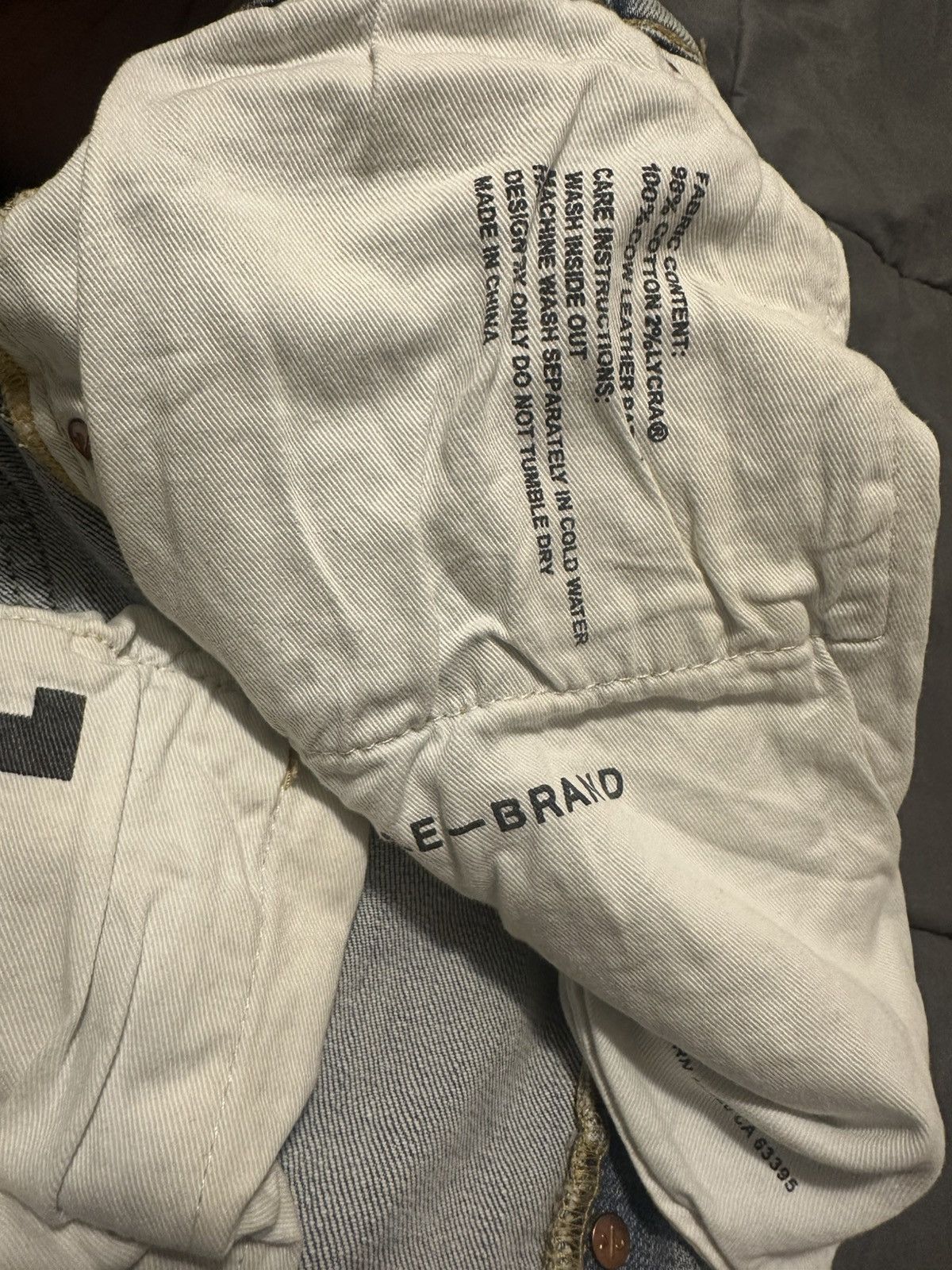 Purple Distressed Skinny Jeans Size US 32 / EU 48 - 9 Thumbnail