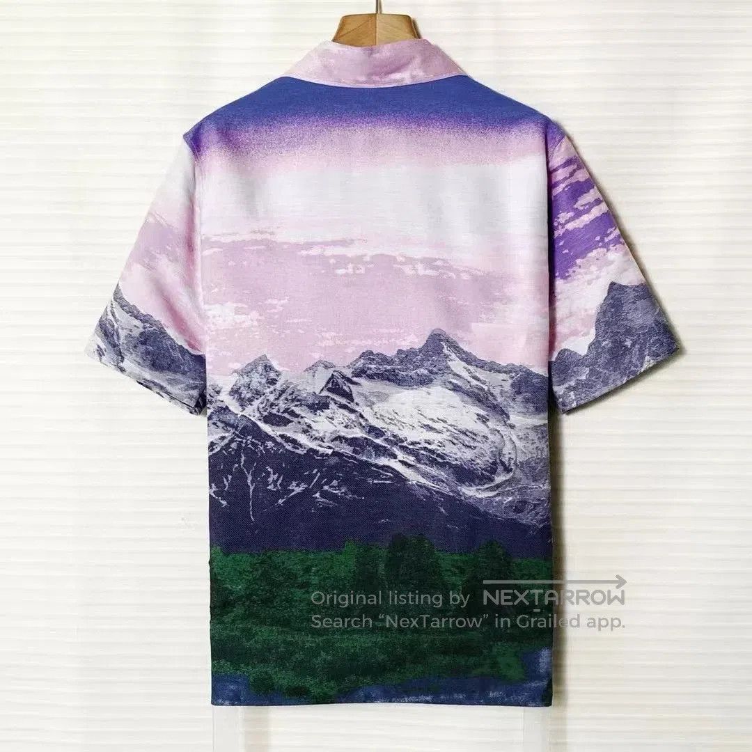 Louis Vuitton Louis Vuitton SS22 Landscape Print Casual Shirt. Size US M / EU 48-50 / 2 - 2 Thumbnail
