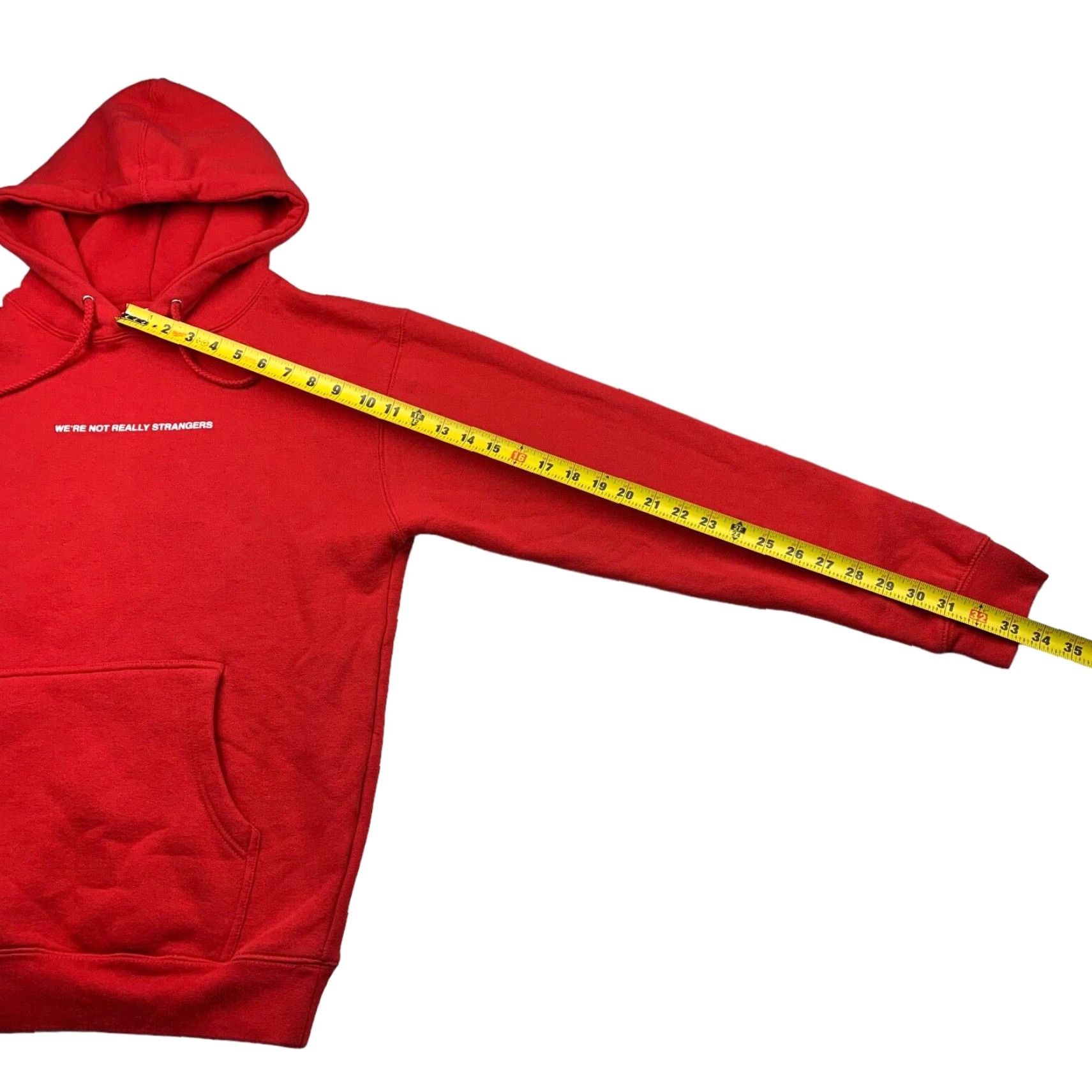 Vintage Inside We're All The Same Men's Hoodie Sweatshirt Pullover Red Small Size US S / EU 44-46 / 1 - 4 Thumbnail