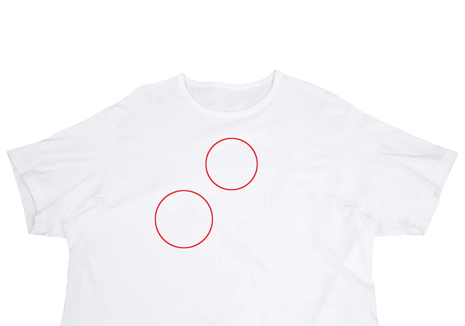 Yohji Yamamoto Cotton Jersey Round Cut T-Shirt in White Size US S / EU 44-46 / 1 - 2 Thumbnail